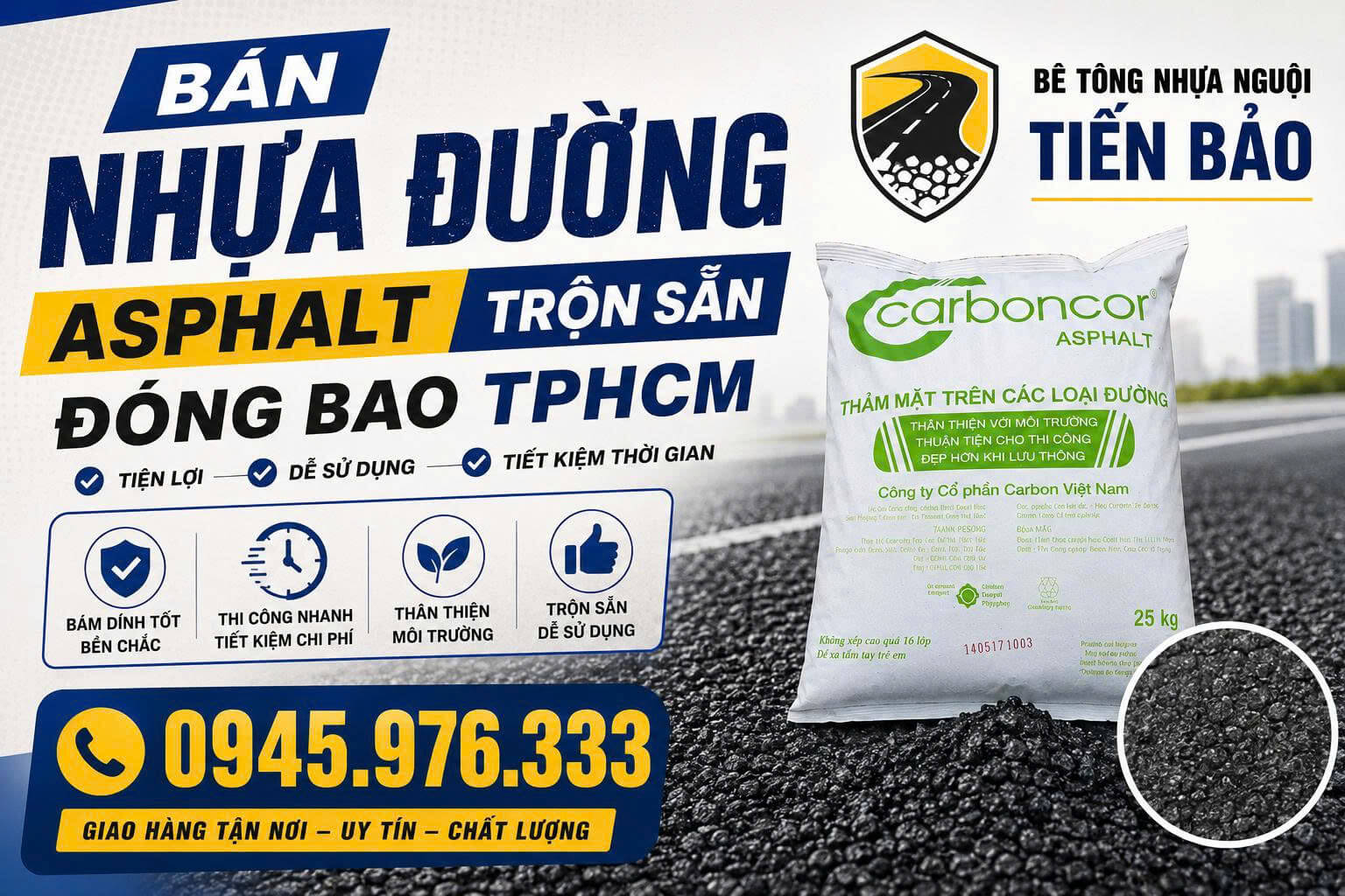 Bê Tông Nhựa Nguội Tiến Bảo