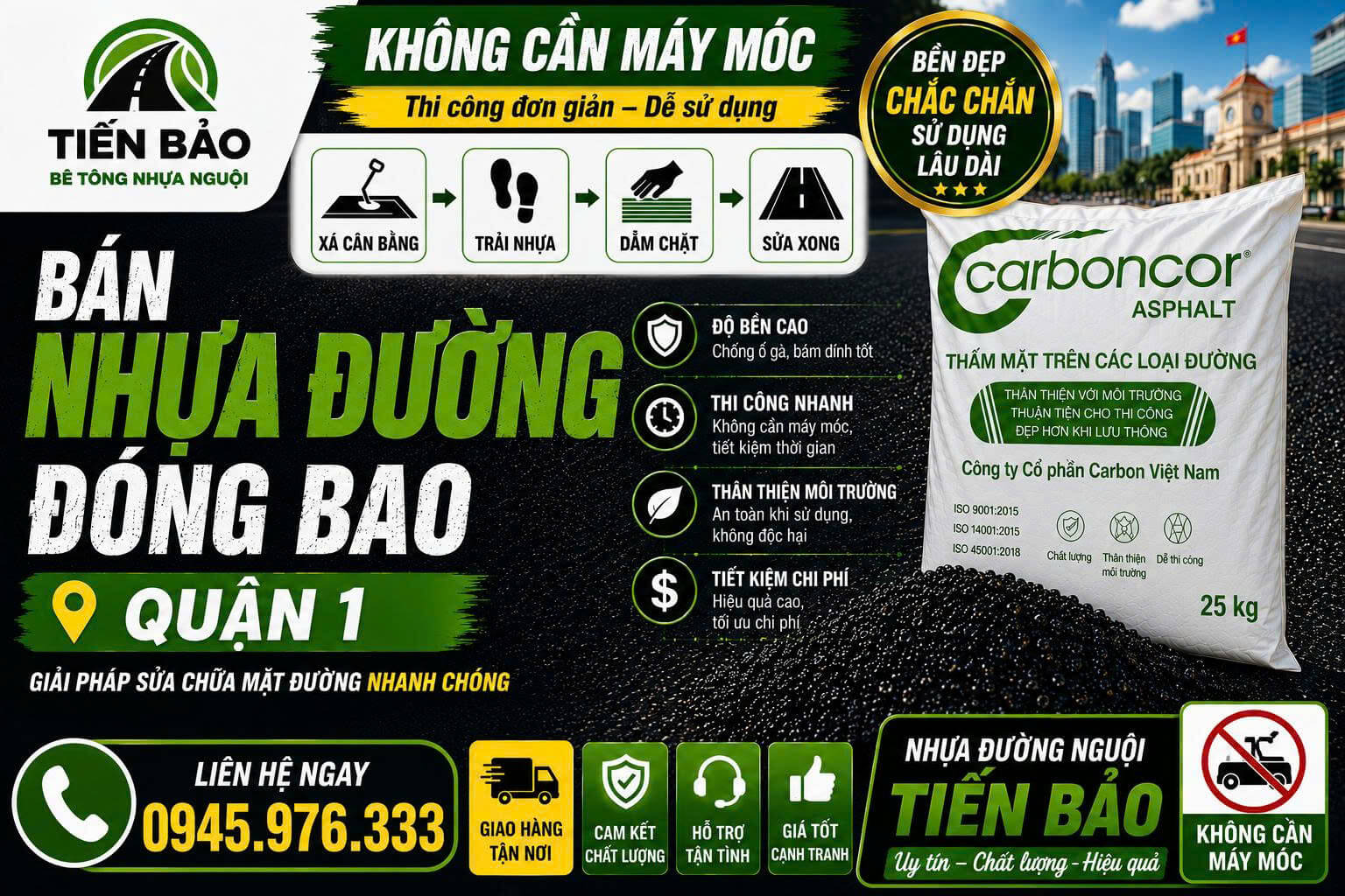 Bê tông nhựa nguội Duy Anh
