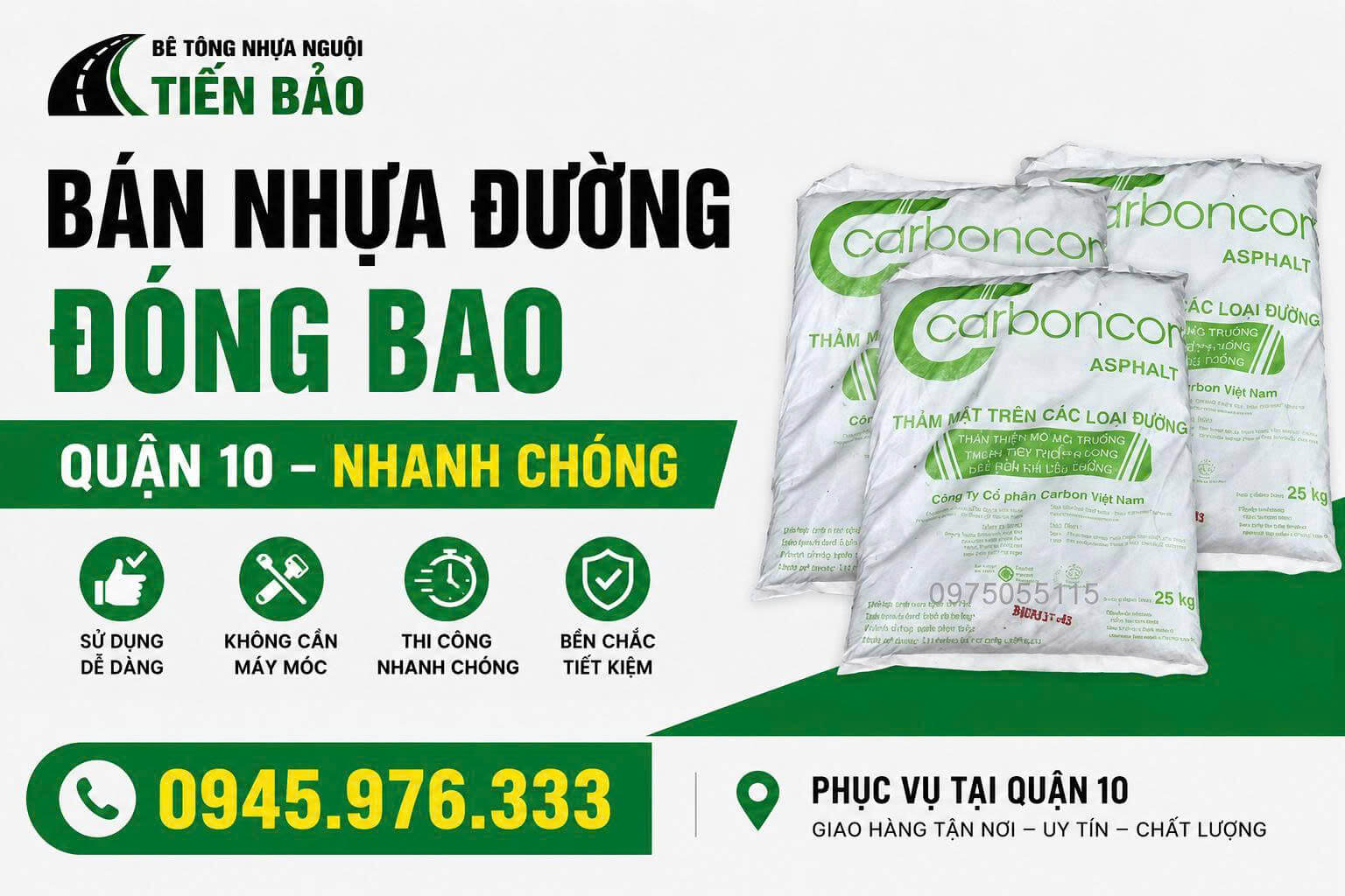 Bán Nhựa Đường Đóng Bao