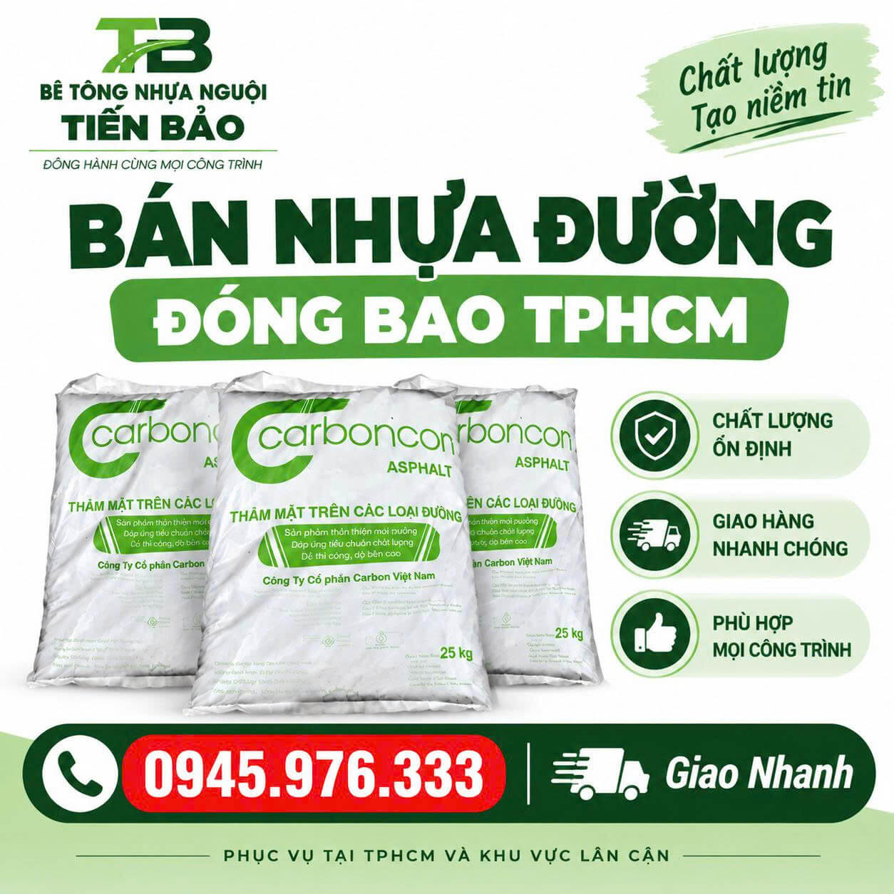 Bán Nhựa Đường Đóng Bao Tại TPHCM