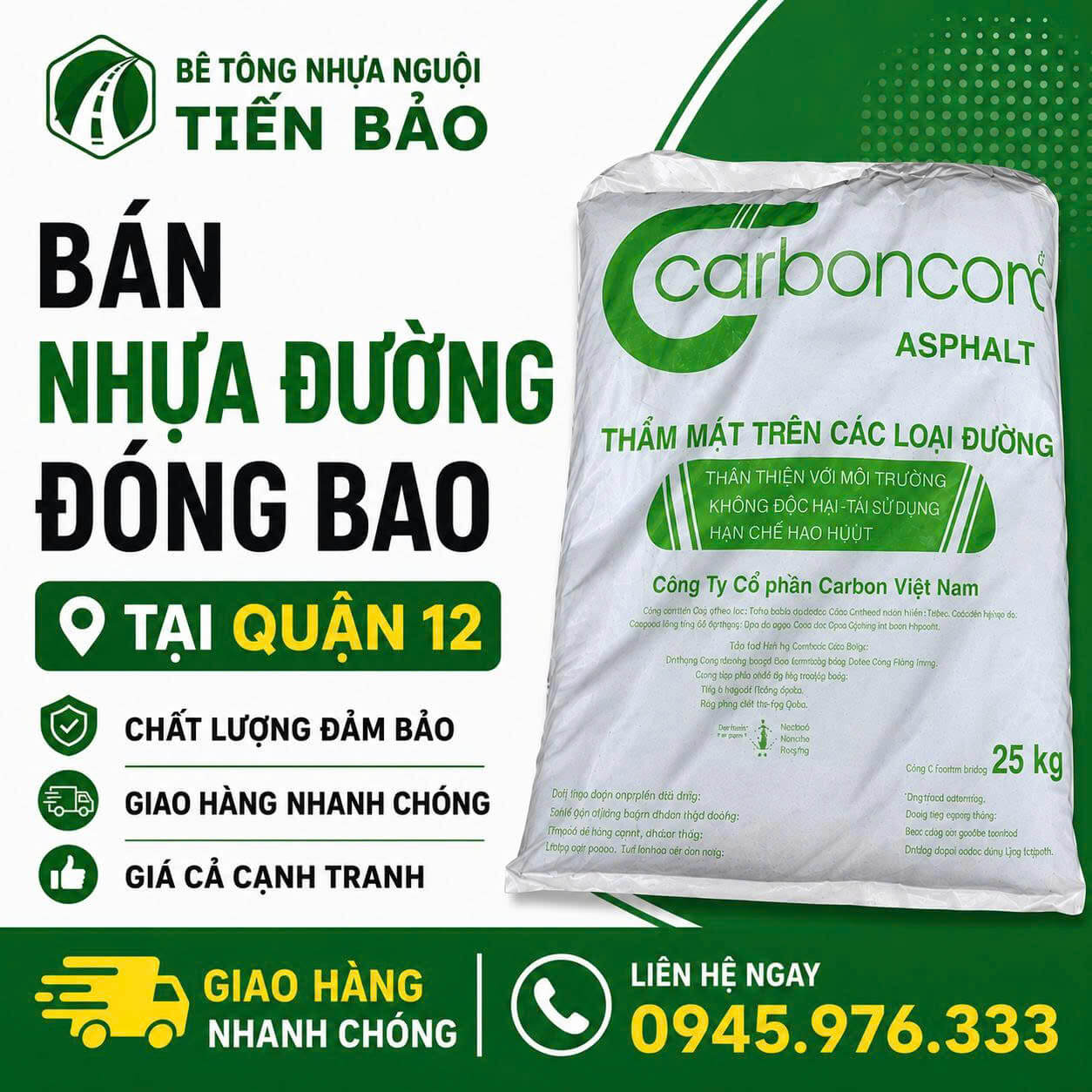 Bán Nhựa Đường Đóng Bao