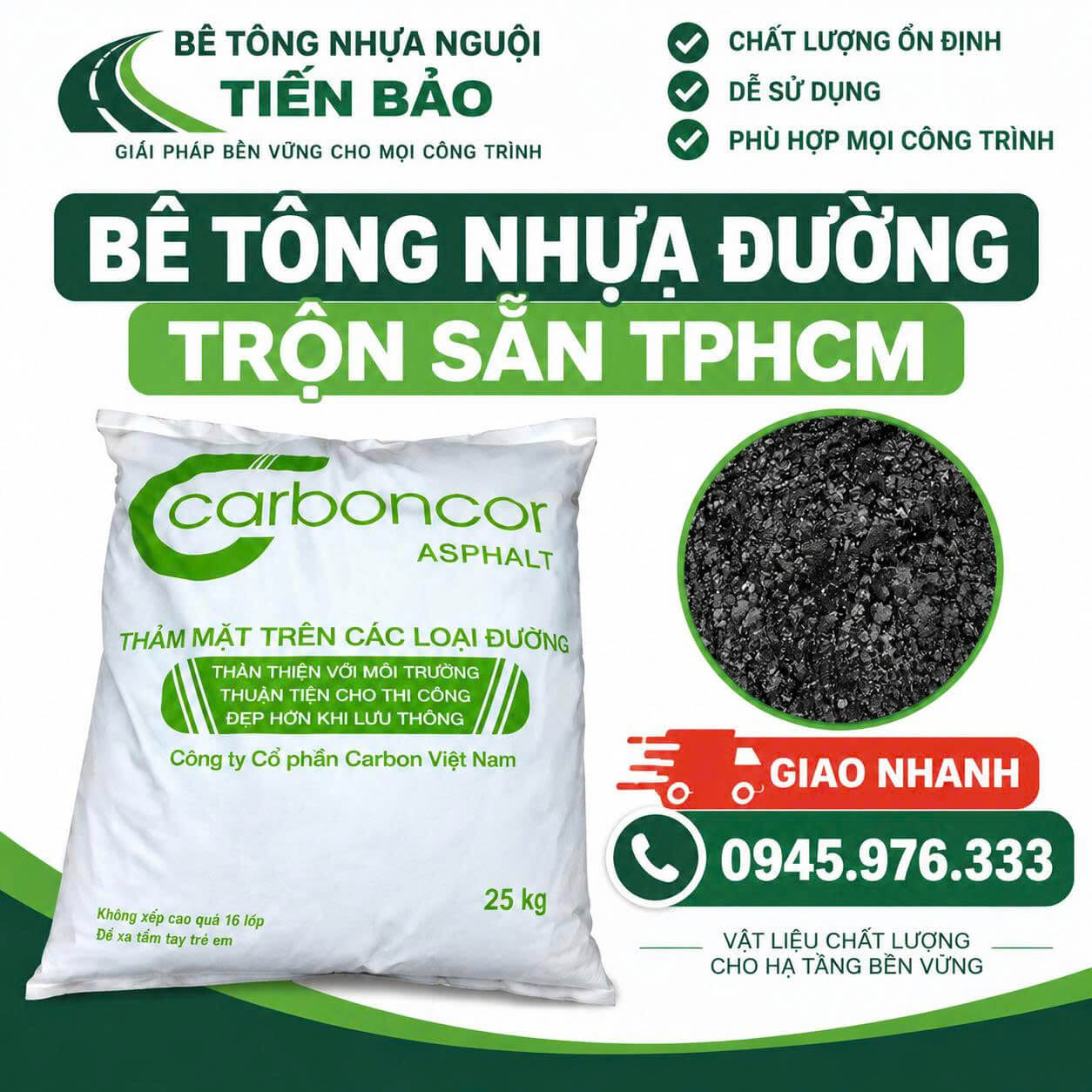 Bê Tông Nhựa Đường Trộn Sẵn HCM