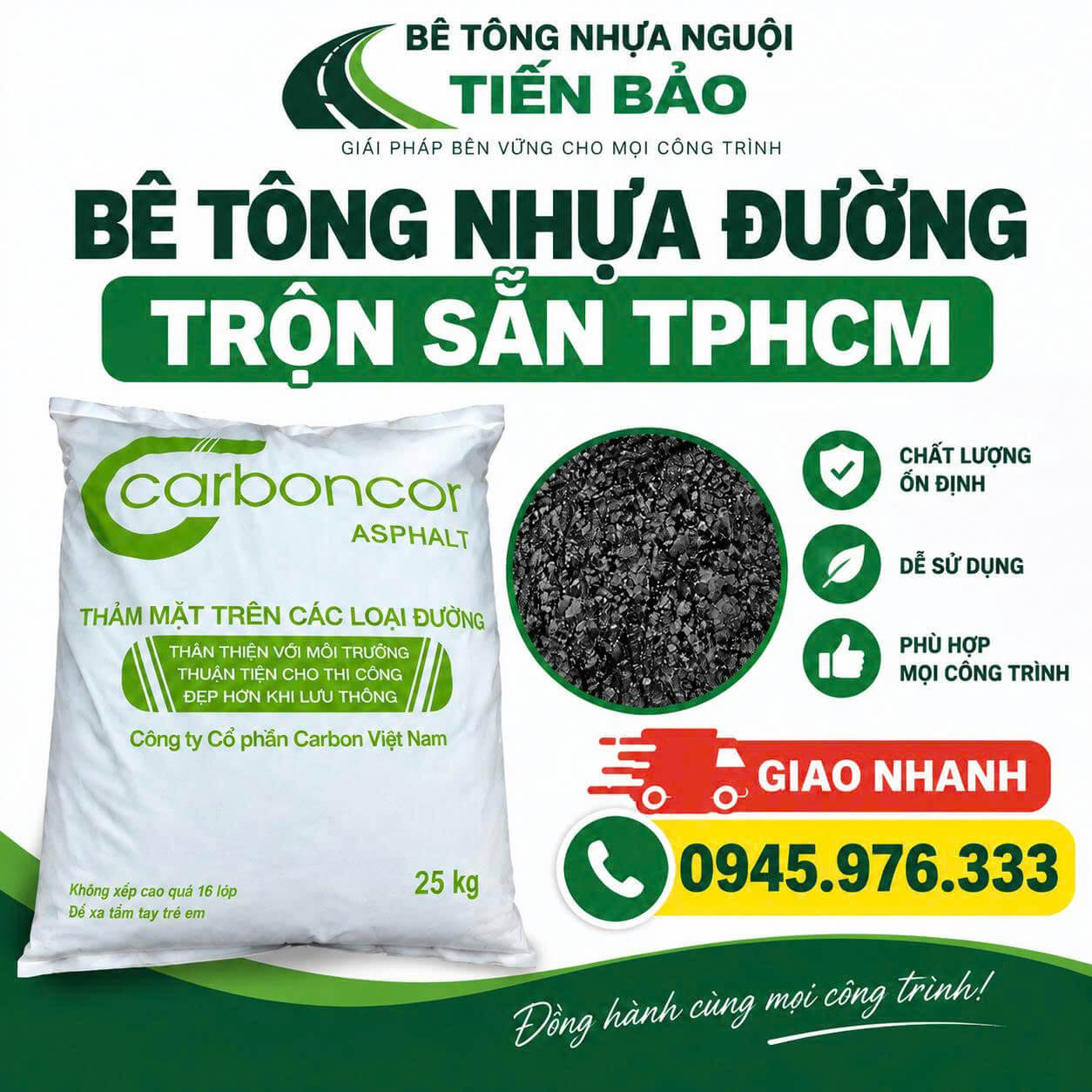 Bê Tông Nhựa Đường Trộn Sẵn TPHCM