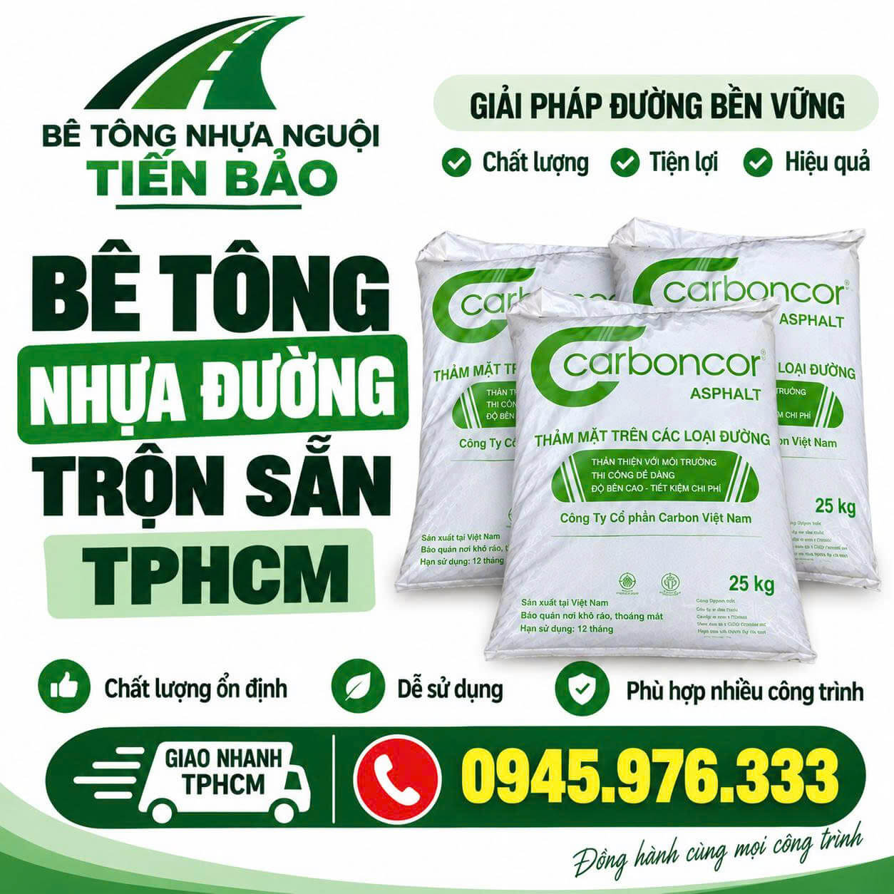 Bê Tông Nhựa Đường Trộn Sẵn Tại HCM