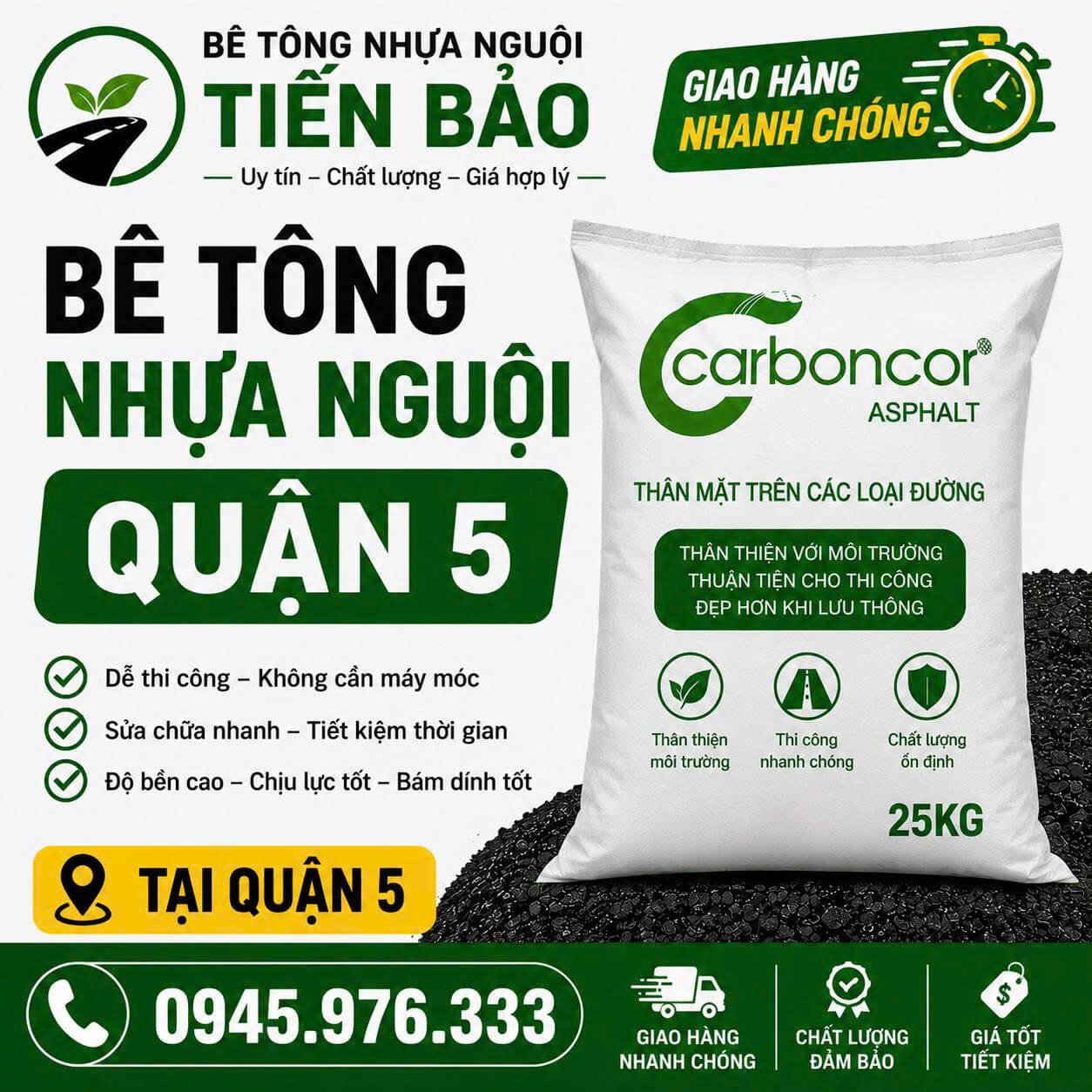 Bê Tông Nhựa Nguội