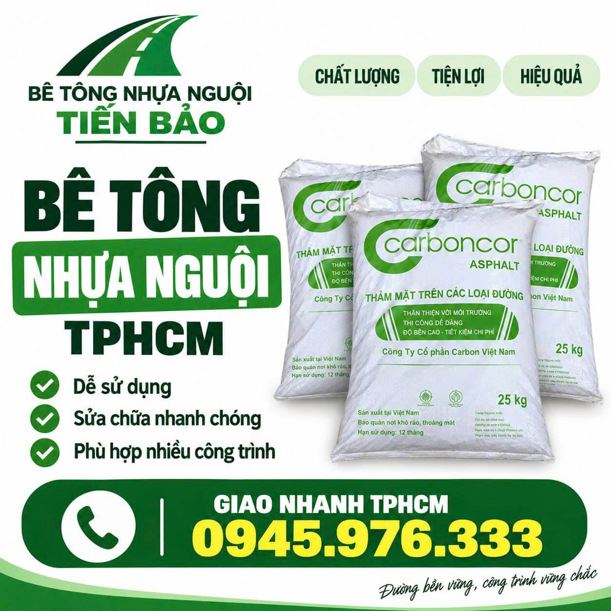 Bê Tông Nhựa Nguội