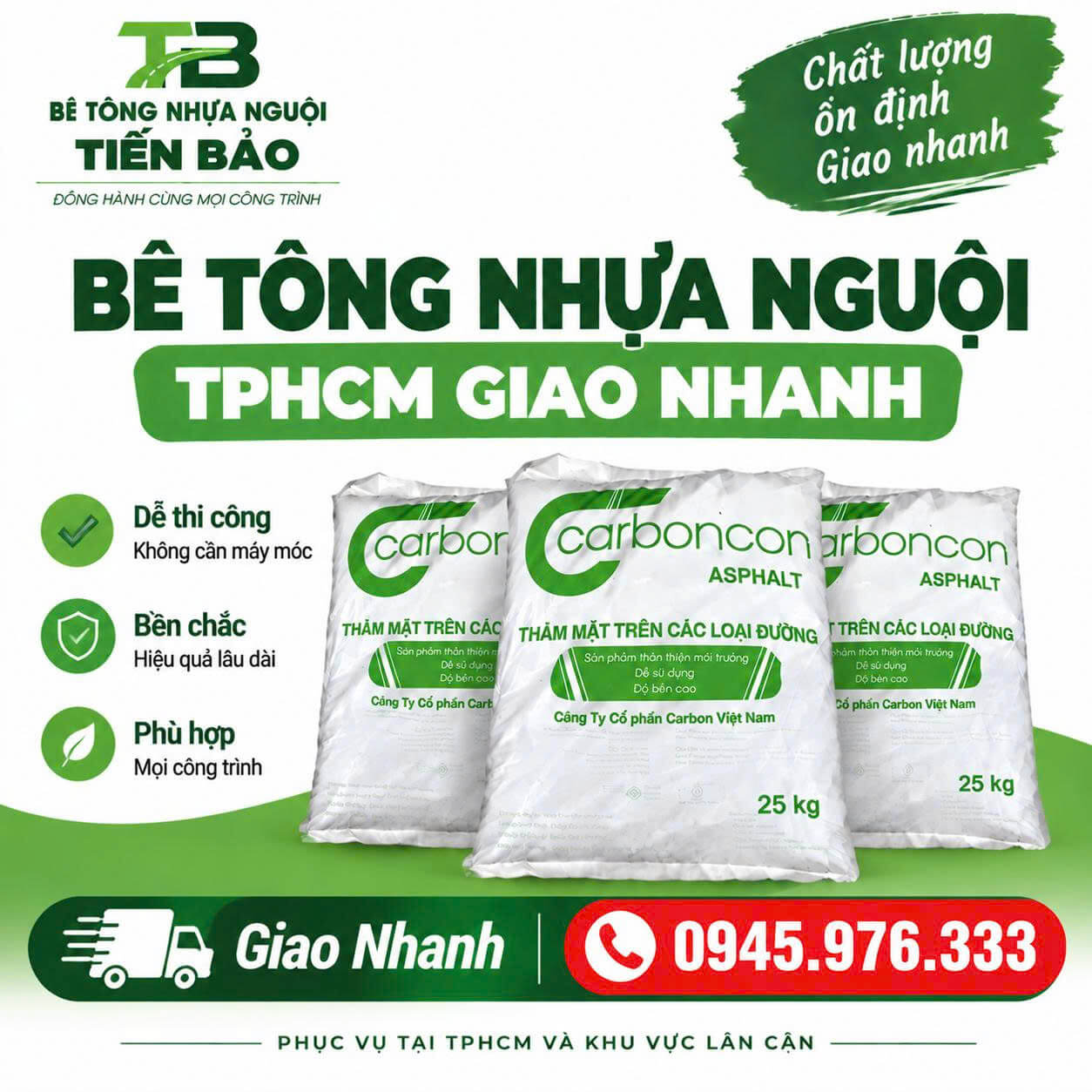Bê Tông Nhựa Nguội HCM
