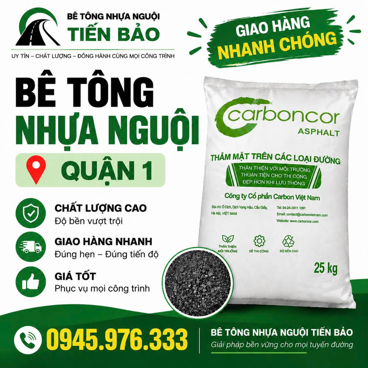 Bê Tông Nhựa Nguội Quận 1