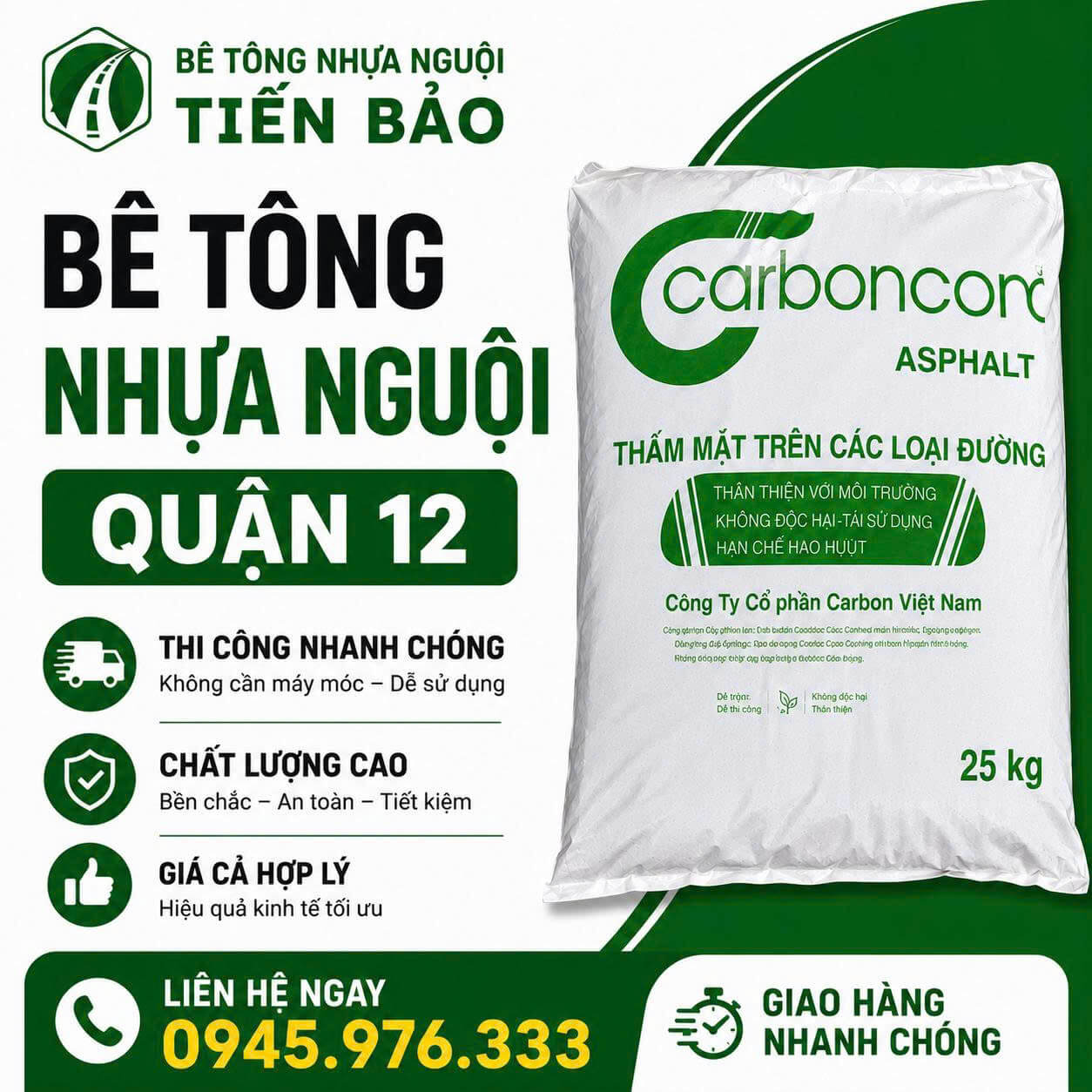 Bê Tông Nhựa Nguội Quận 12