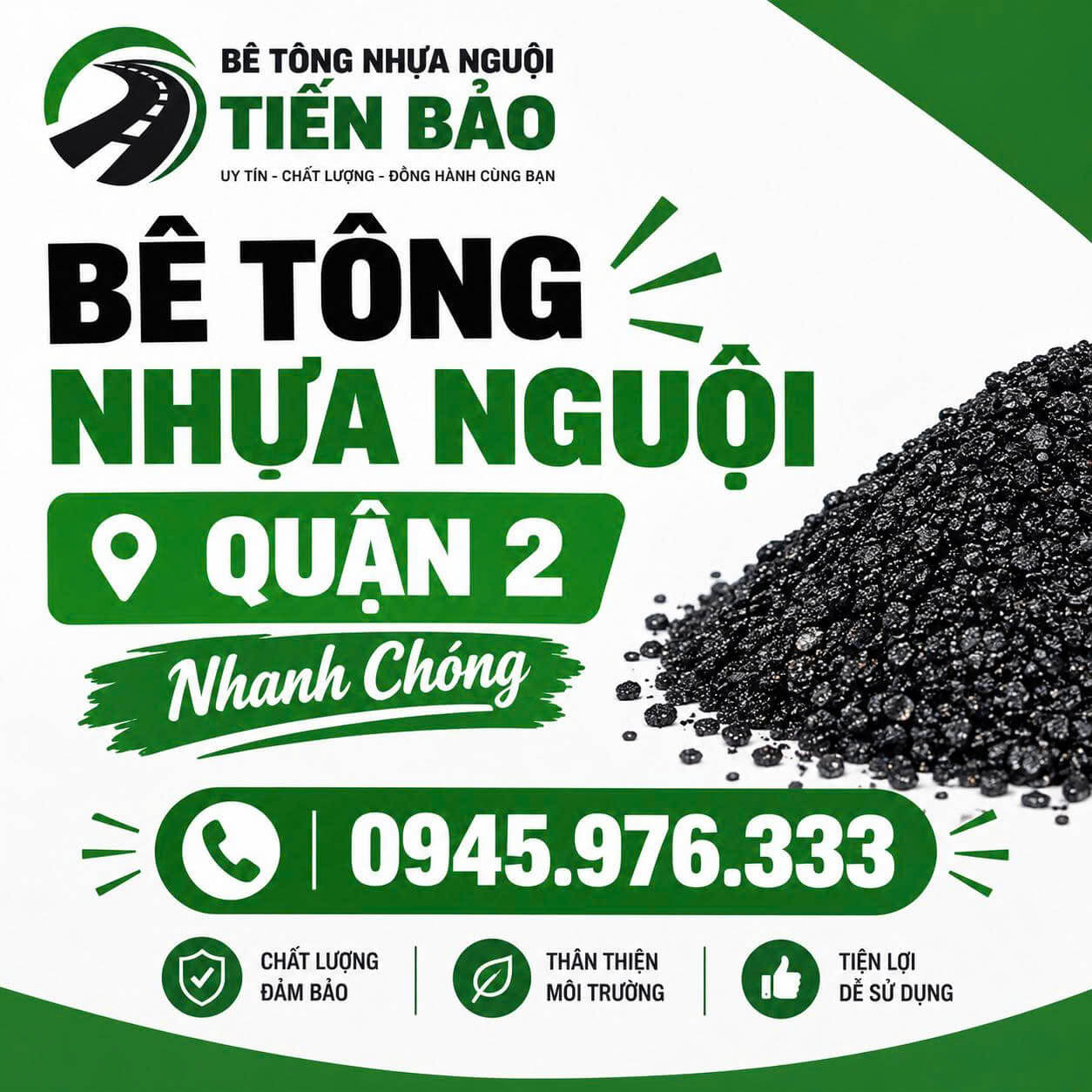 Bê Tông Nhựa Nguội Quận 2