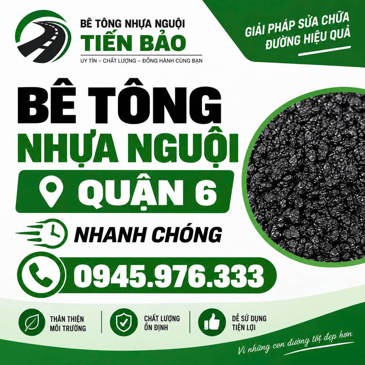 Bê Tông Nhựa Nguội Quận 6