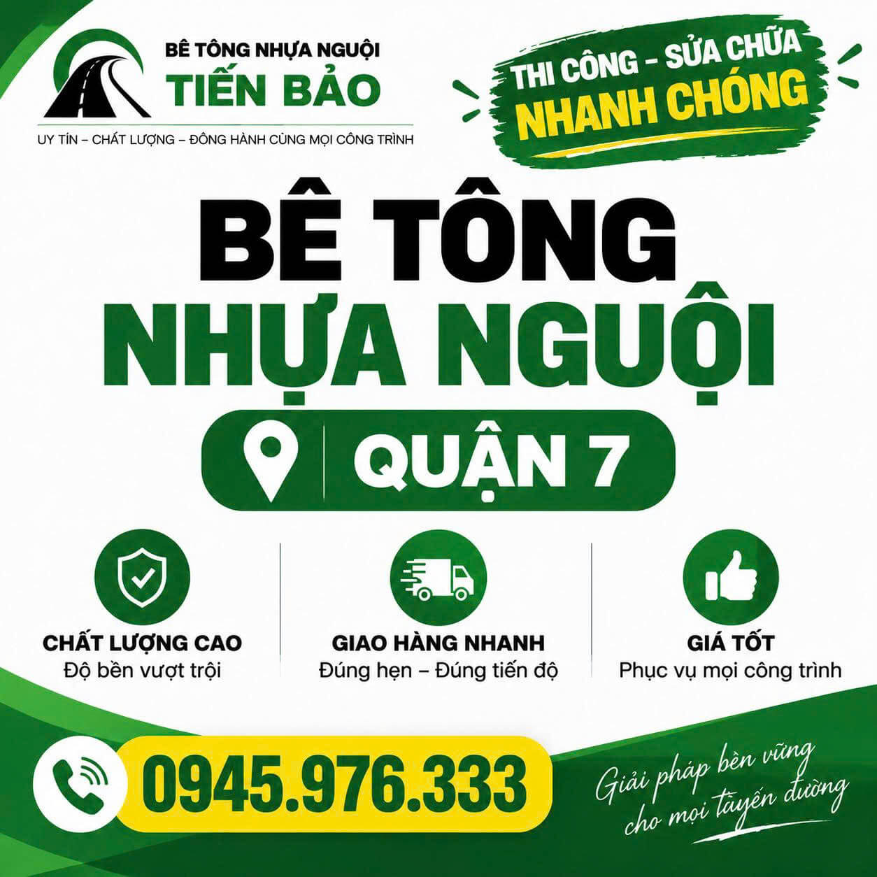 Bê Tông Nhựa Nguội Quận 7