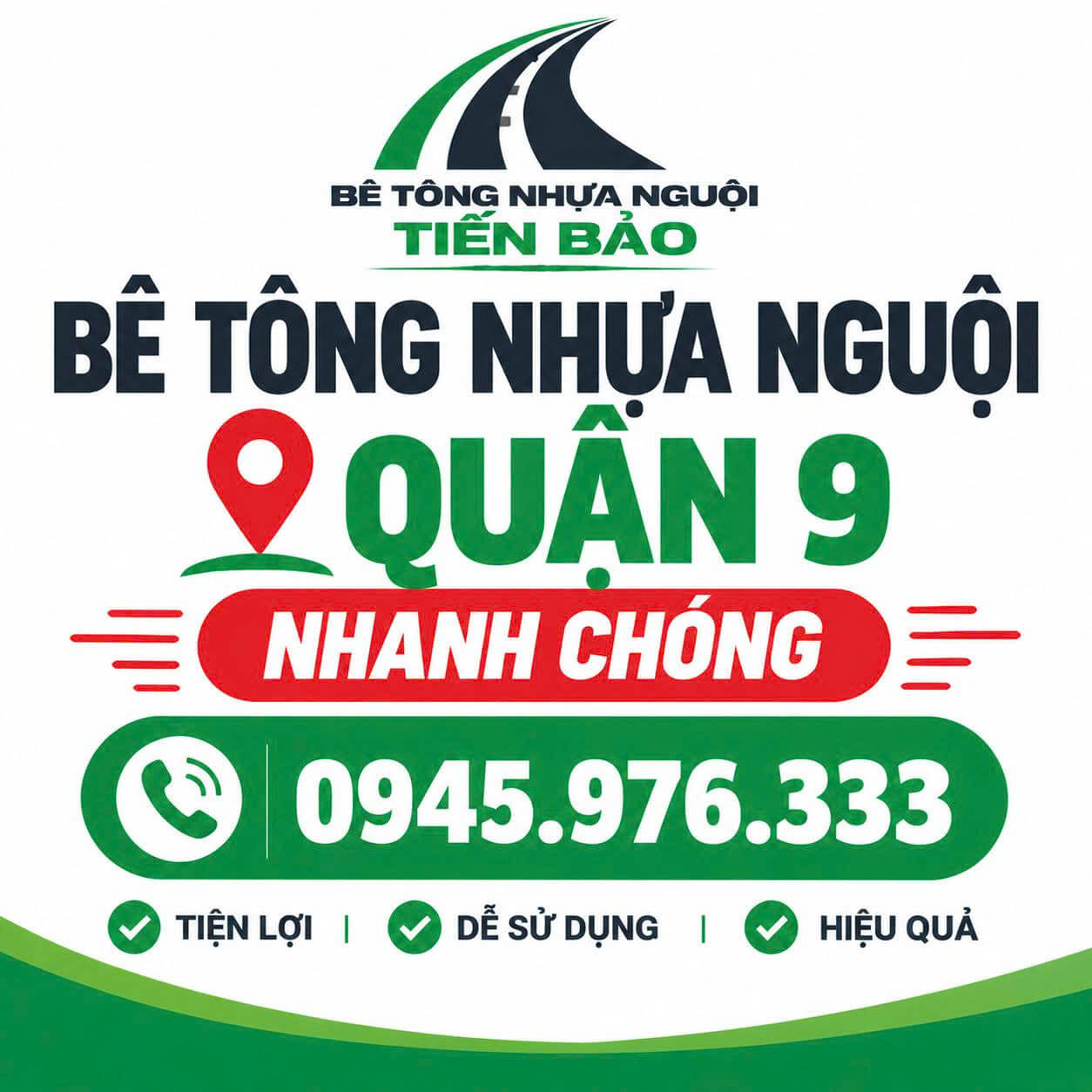 Bê Tông Nhựa Nguội Quận 9