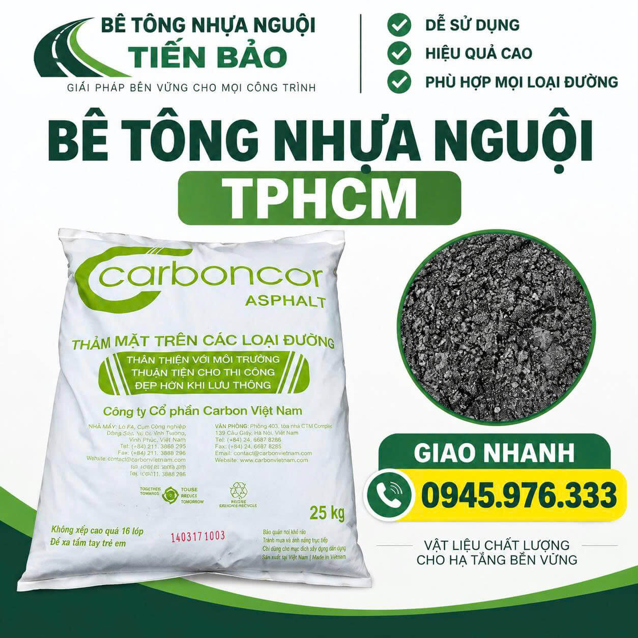 Bê Tông Nhựa Nguội TPHCM