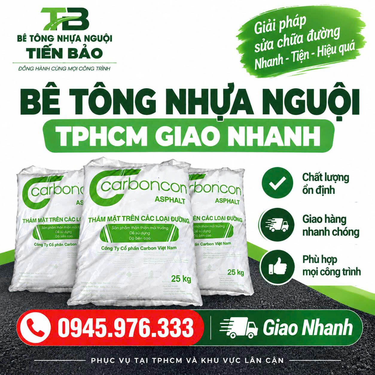 Bê Tông Nhựa Nguội Tại HCM