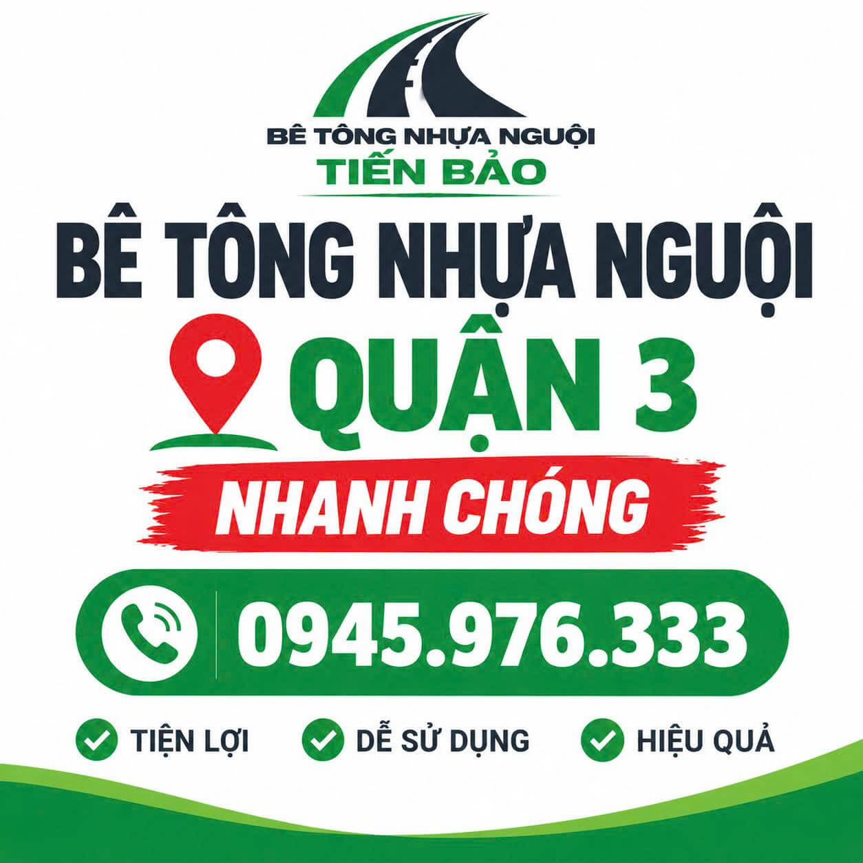 Bê Tông Nhựa Nguội Tại Quận 3