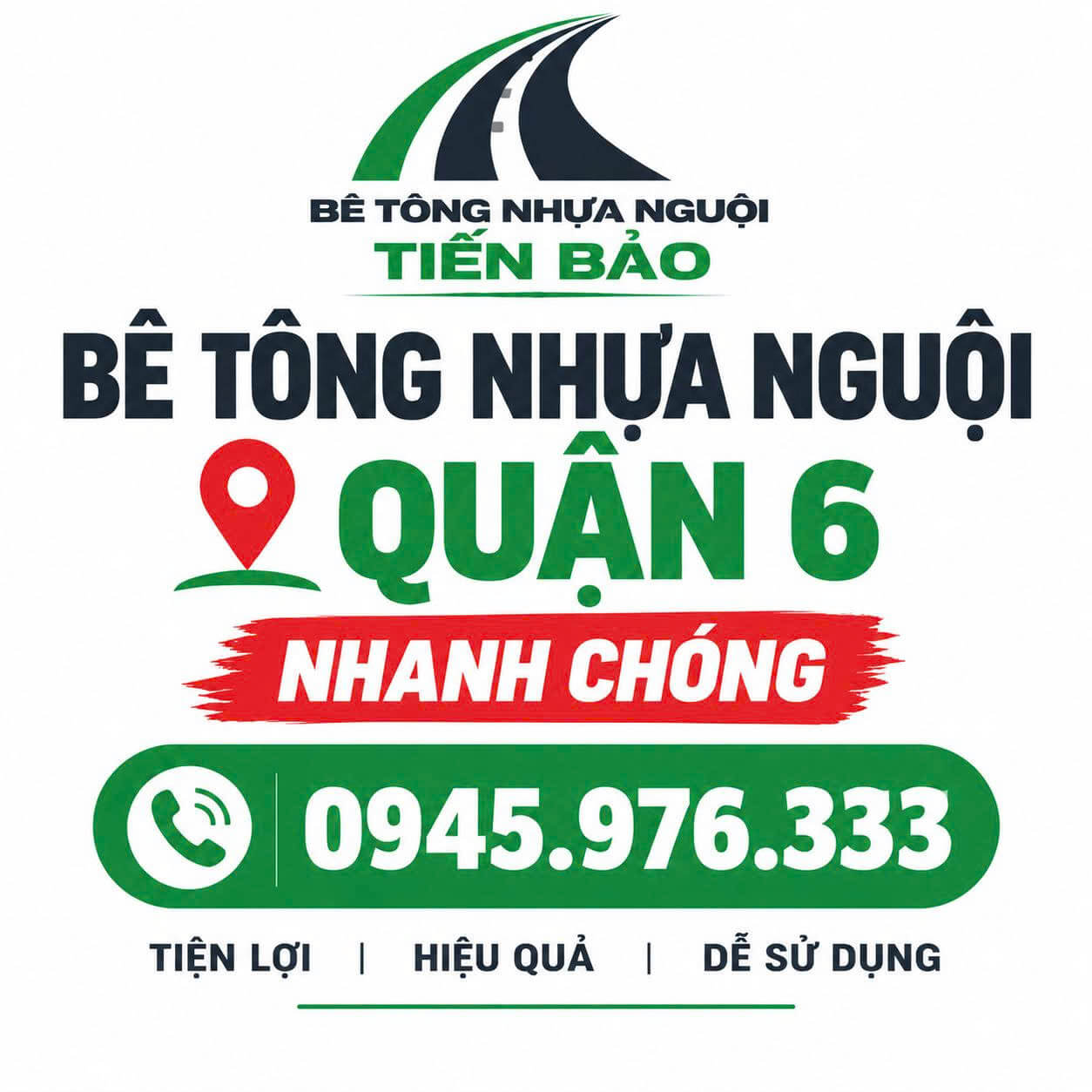 Bê Tông Nhựa Nguội Tại Quận 6