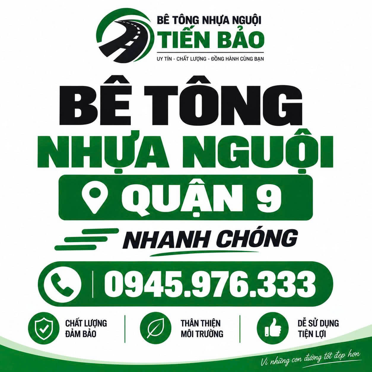Bê Tông Nhựa Nguội Tại Quận 9