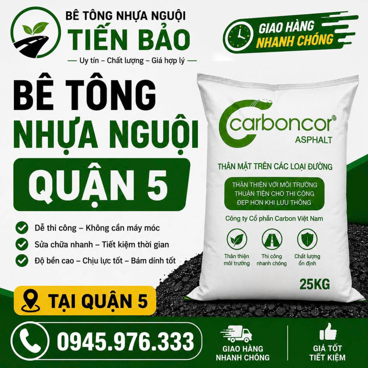 Bê Tông Nhựa Nguội Tiến Bảo