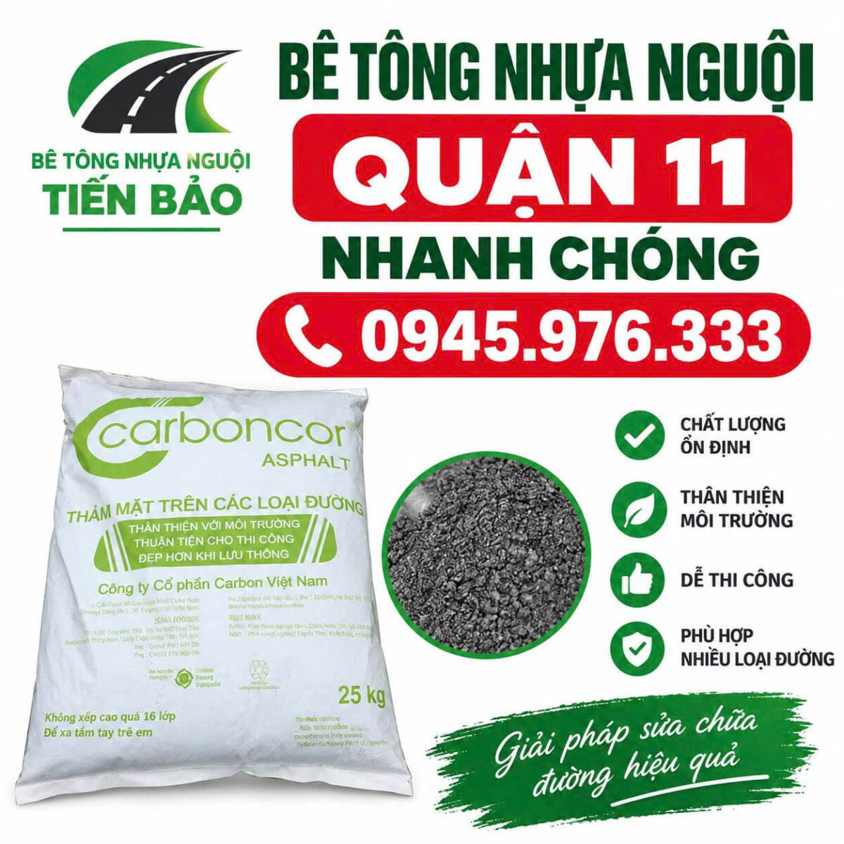 Bê Tông Nhựa Nguội Tiến Bảo