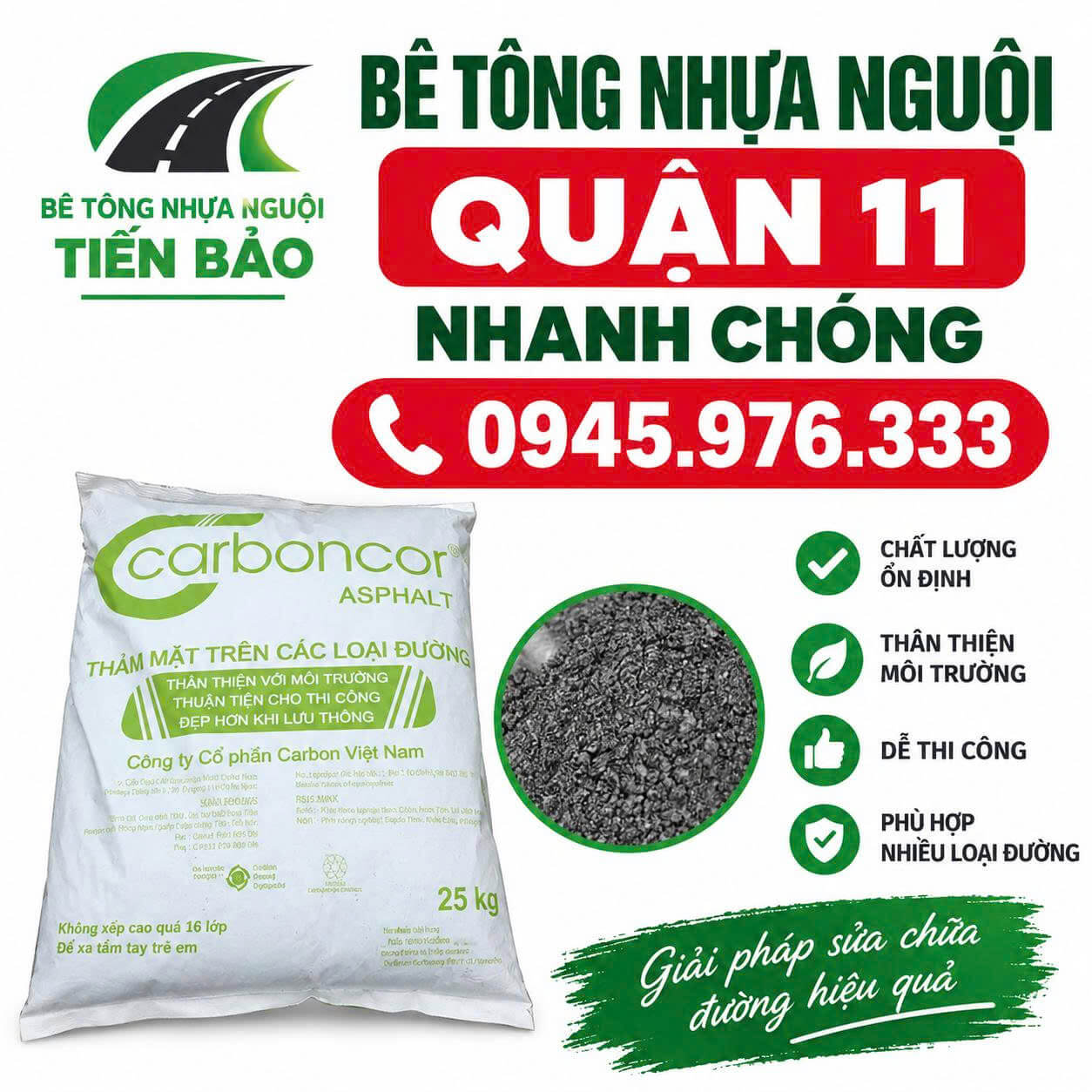 Bê Tông Nhựa Nguội Tiến Bảo
