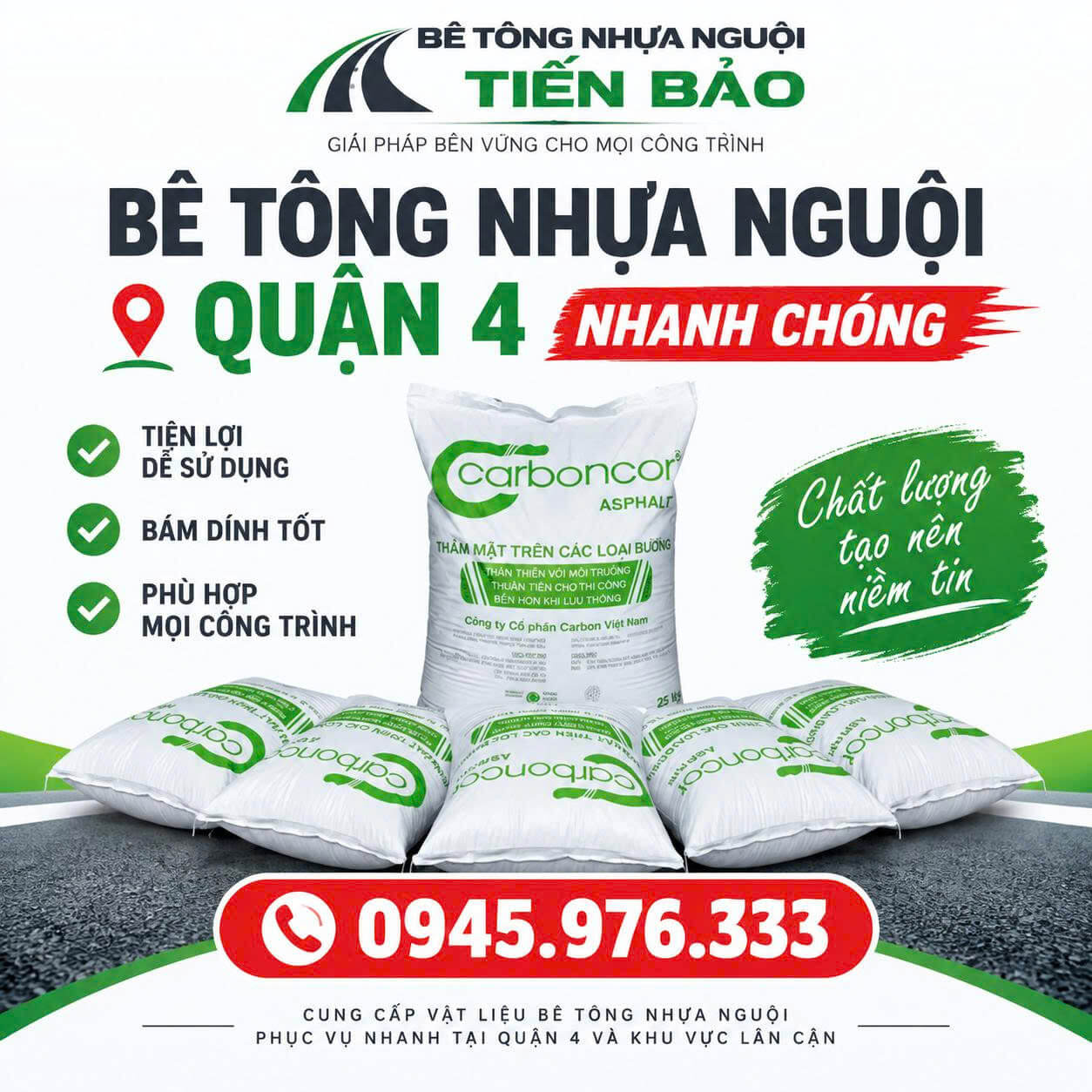 Bê Tông Nhựa Nguội Tiến Bảo