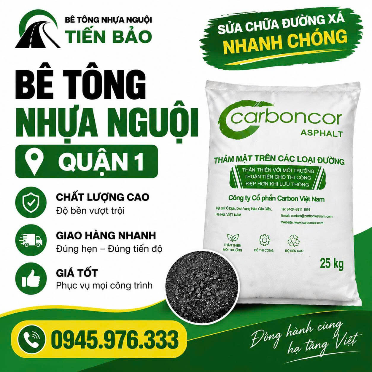 Bê Tông Nhựa Nguội ở Quận 1