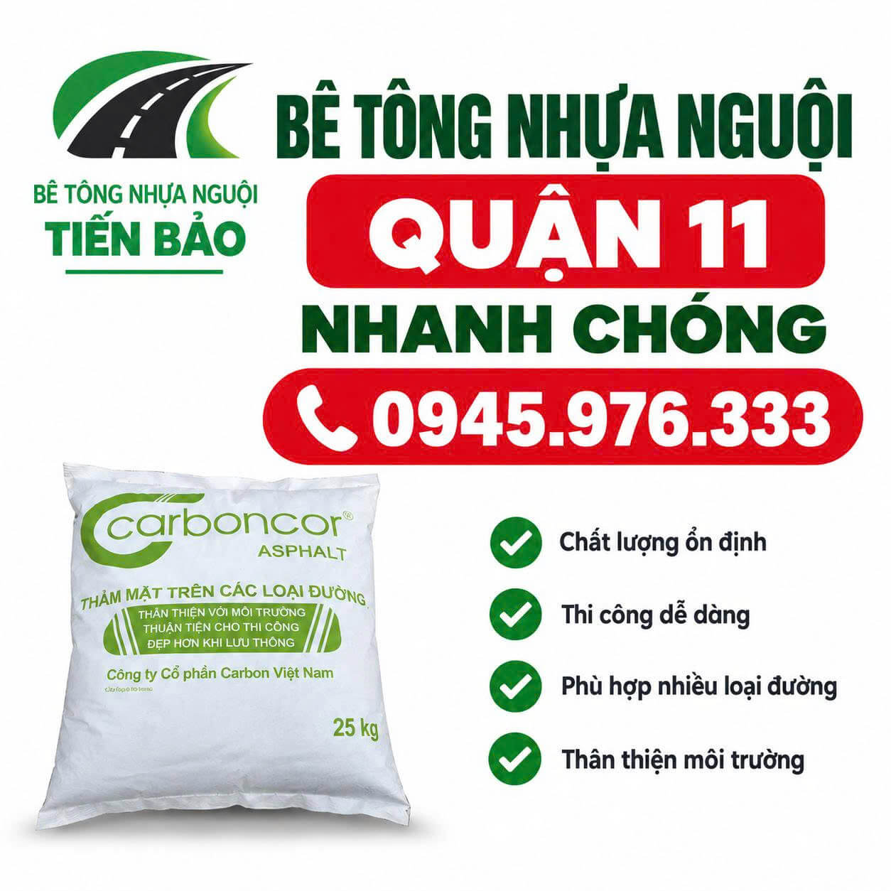 Bê Tông Nhựa Nguội ở Quận 11