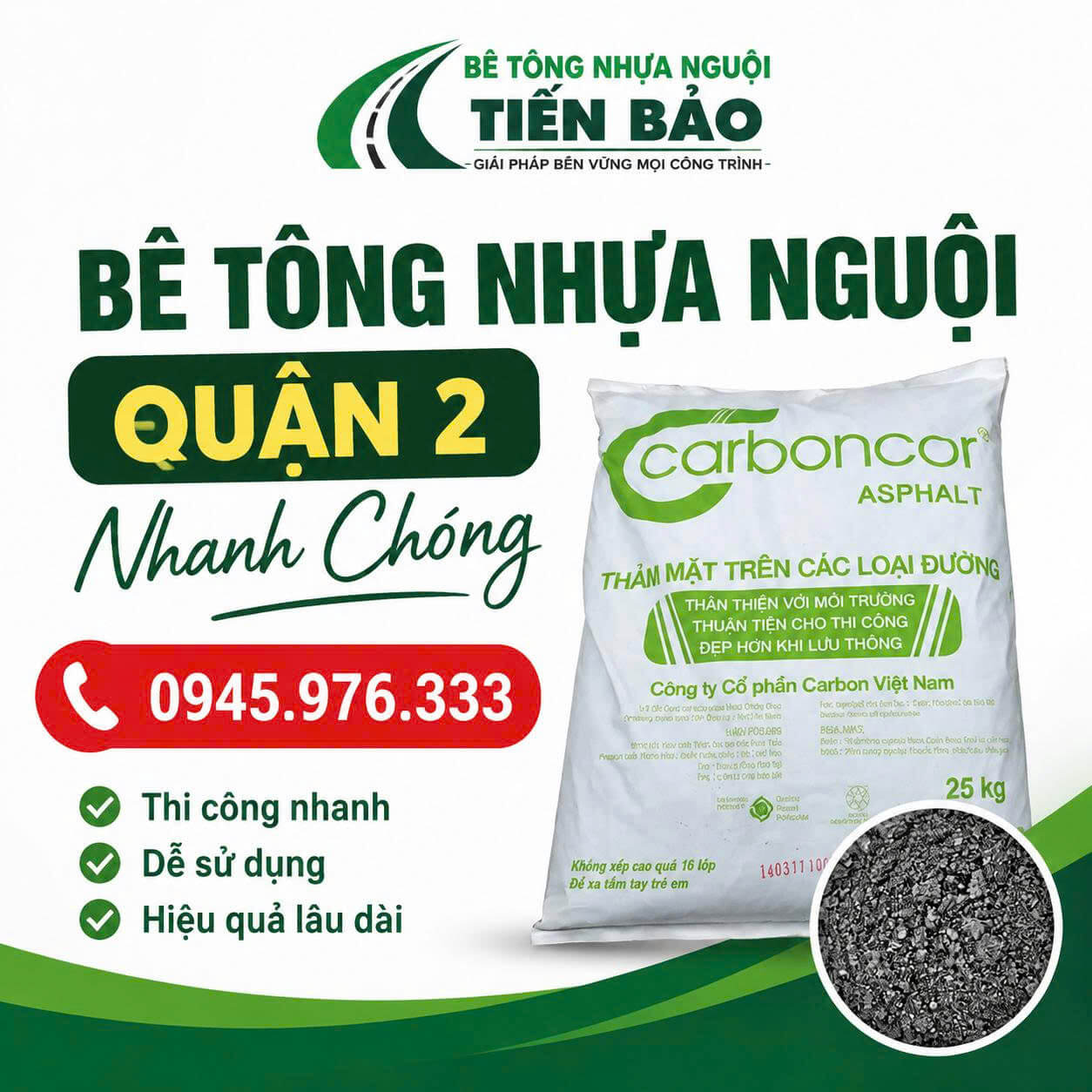 Bê Tông Nhựa Nguội ở Quận 2