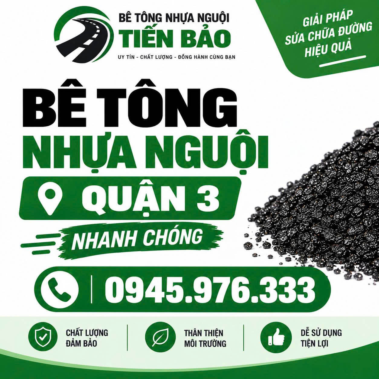 Bê Tông Nhựa Nguội ở Quận 3