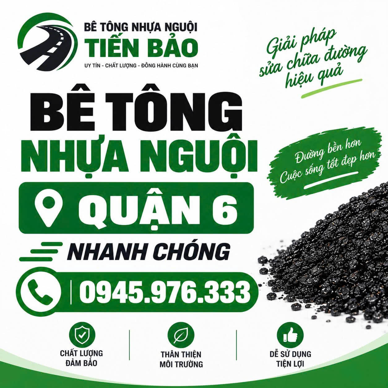 Bê Tông Nhựa Nguội ở Quận 6
