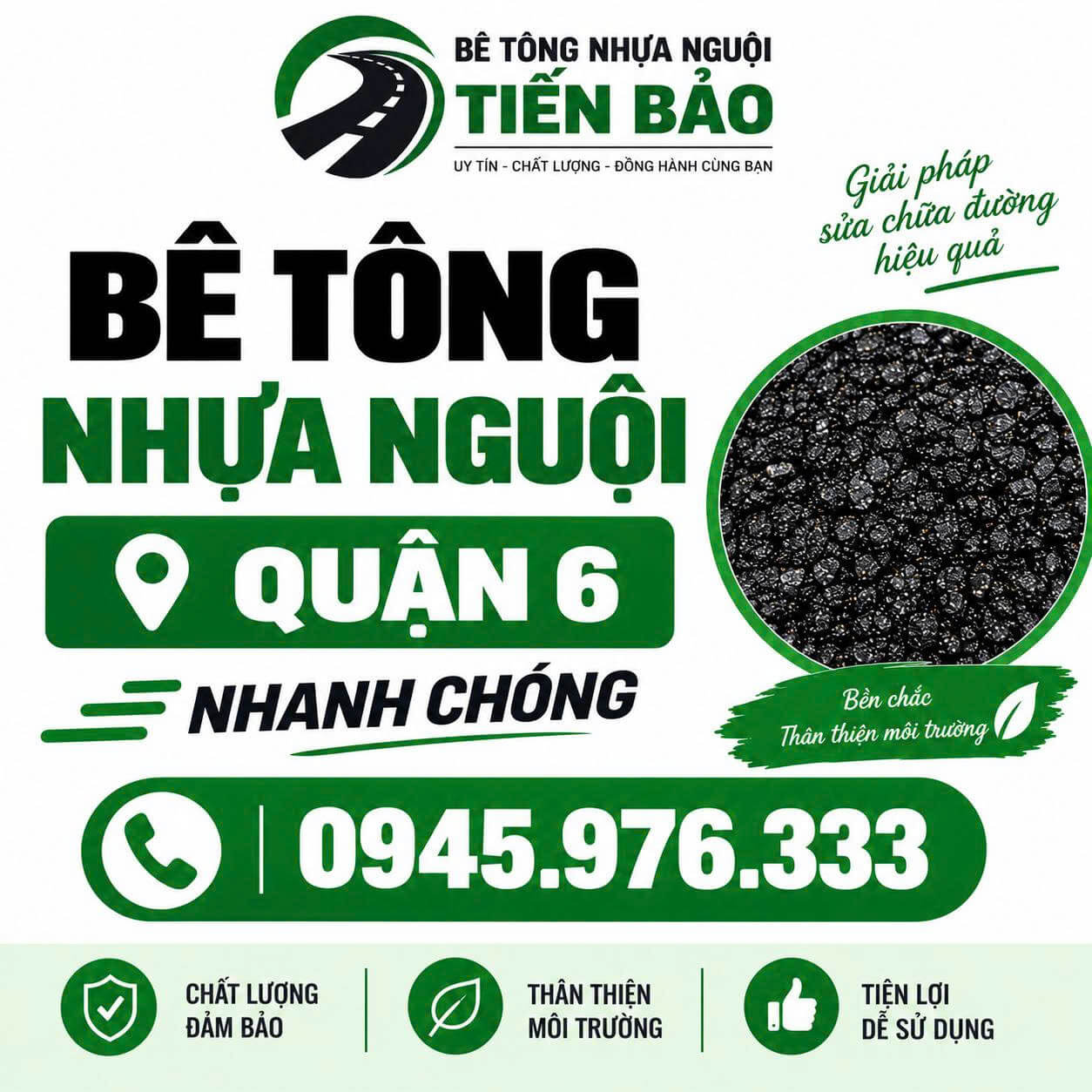 Bê Tông Nhựa Nguội ở tại Quận 6