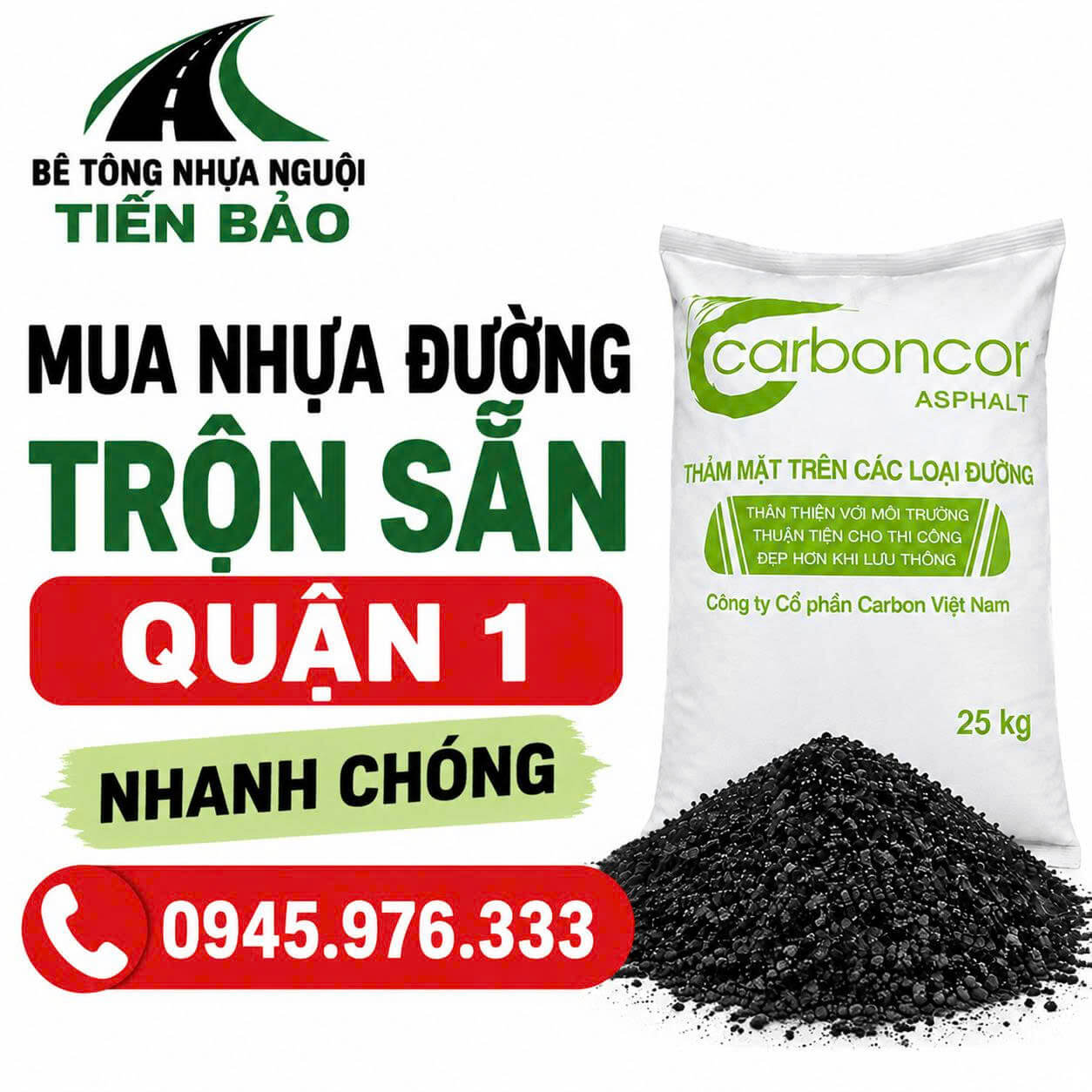 Bê tông nhựa nguội Tiến Bảo