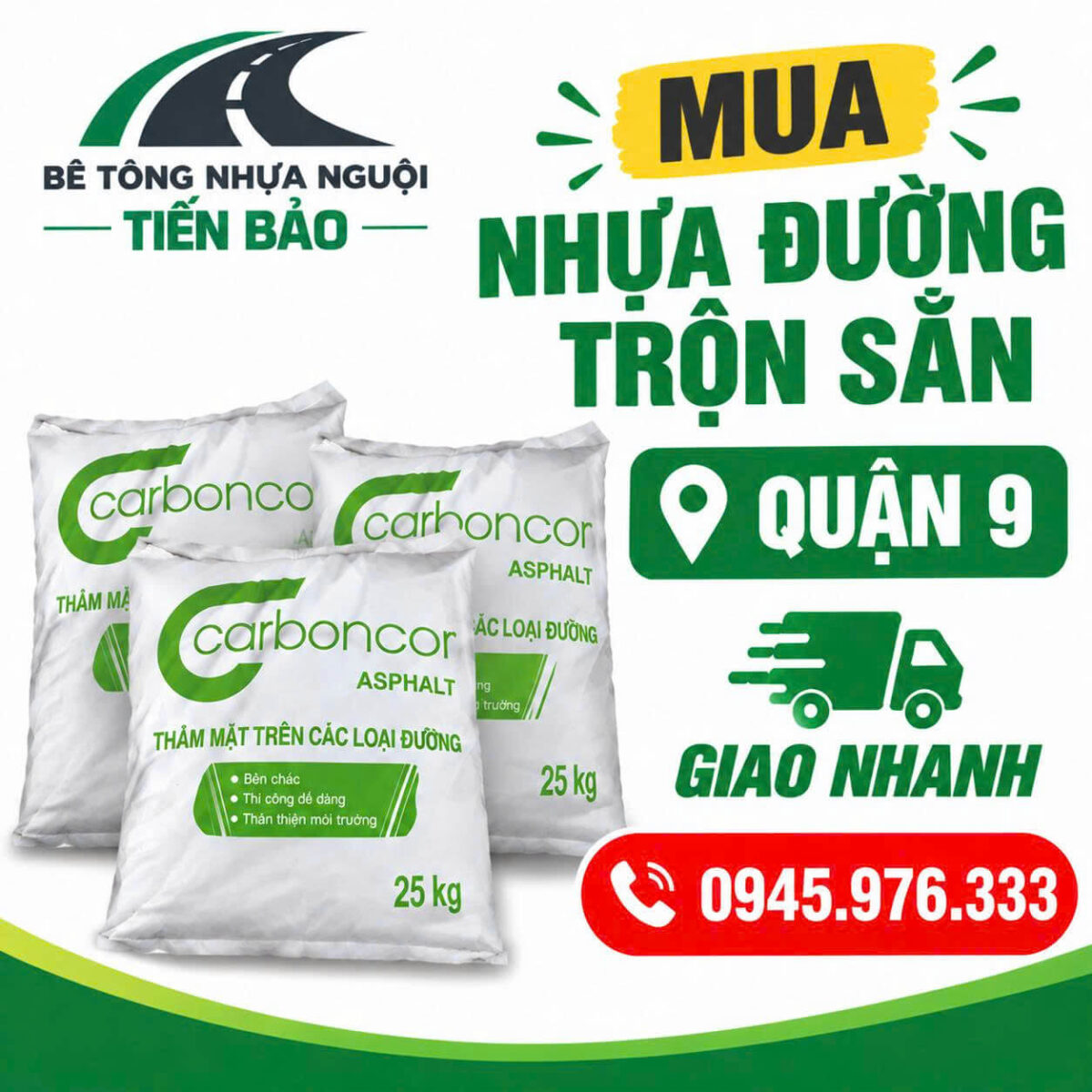 Bê tông nhựa nguội Tiến bảo