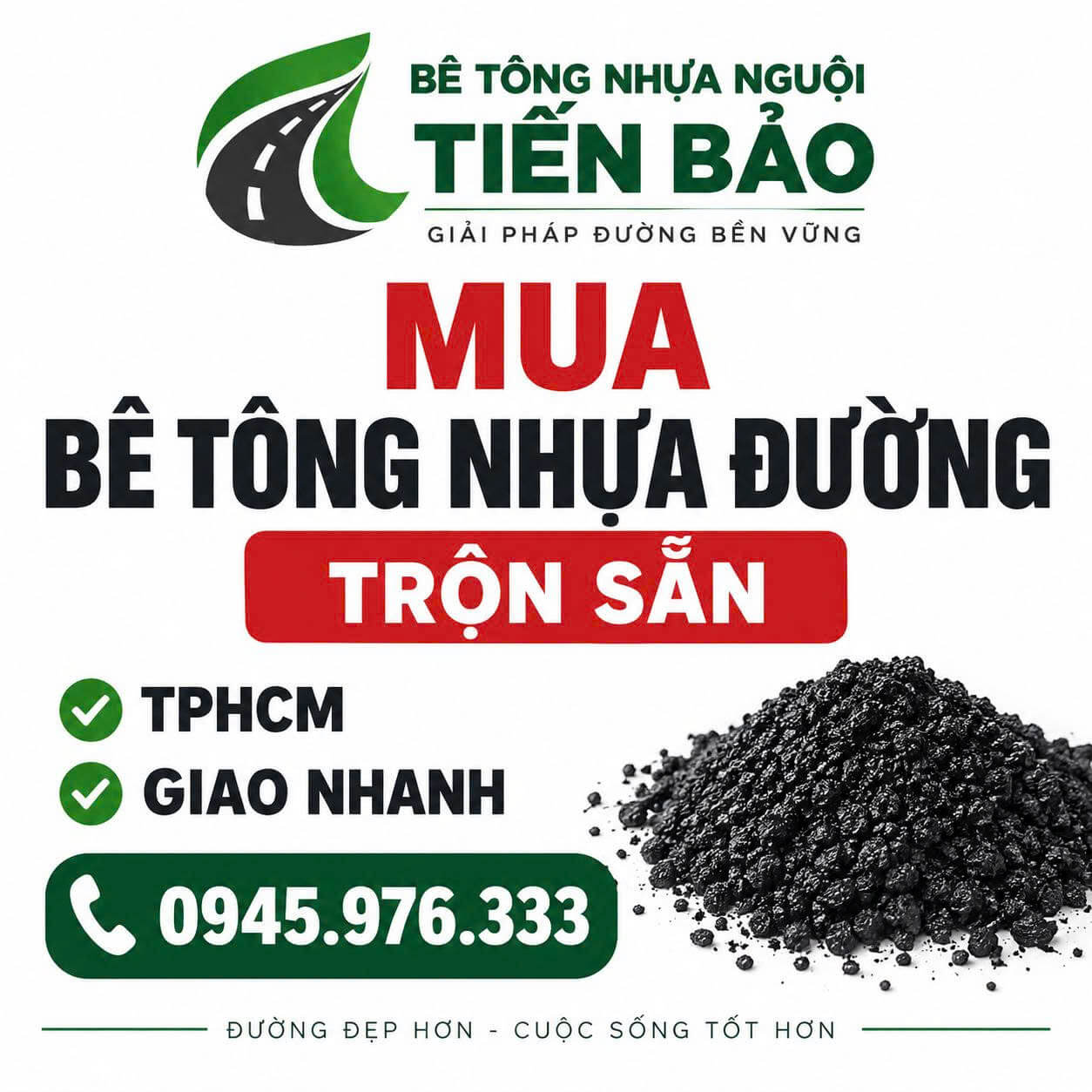 Mua Bê Tông Nhựa Đường Trộn Sẵn TPHCM