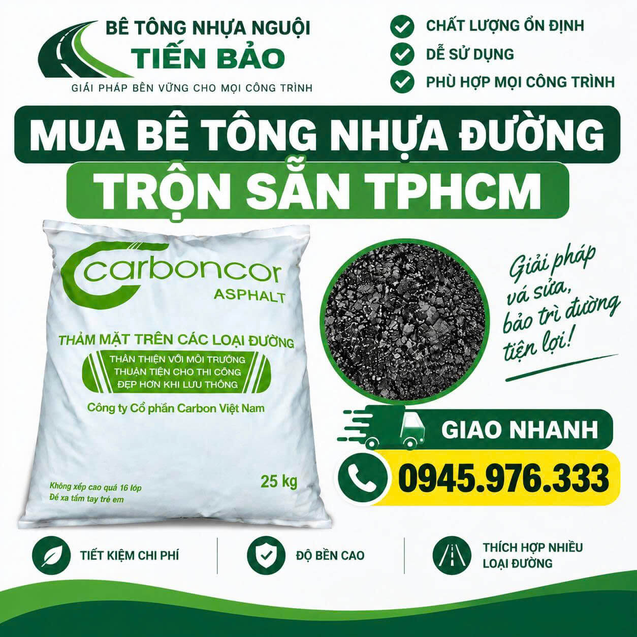 Mua Bê Tông Nhựa Đường Trộn Sẵn ở TPHCM