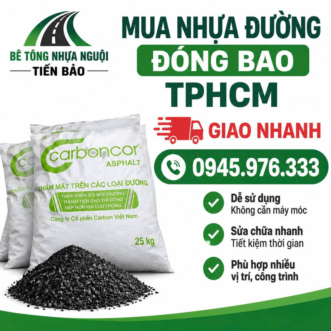 Mua Nhựa Đường Đóng Bao TPHCM