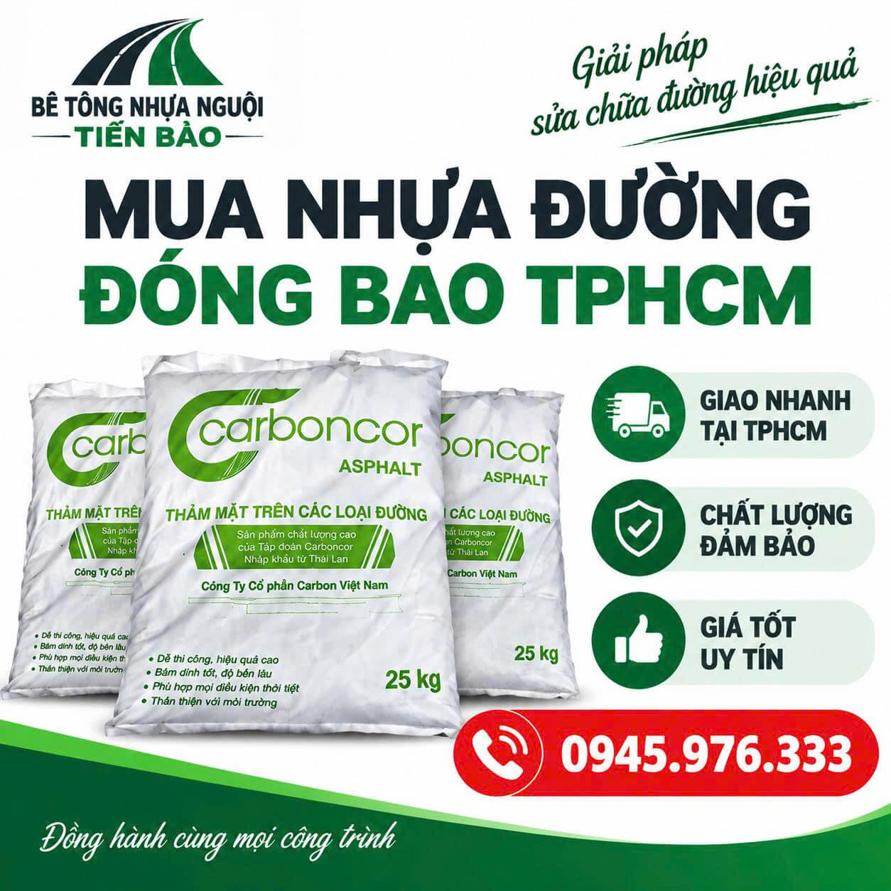 Mua Nhựa Đường Đóng Bao Tại TPHCM