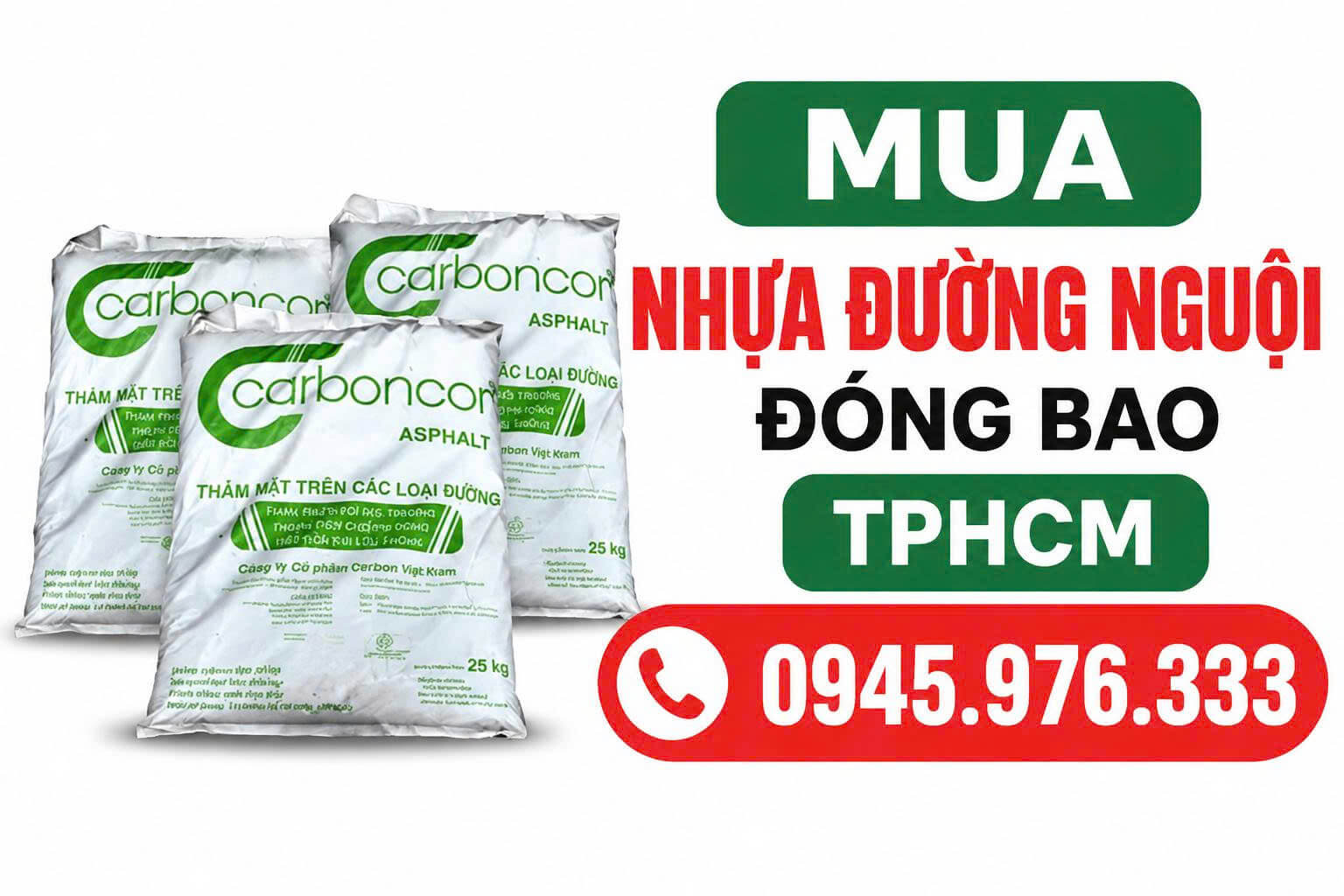 Mua Nhựa Đường Nguội Đóng Bao Tại TPHCM