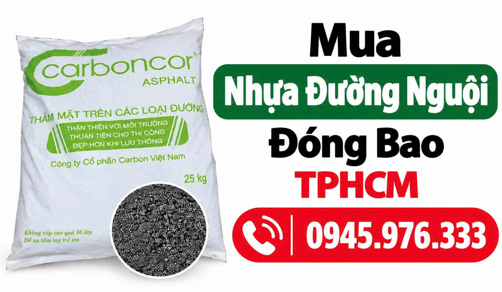 Mua Nhựa Đường Nguội Đóng Bao