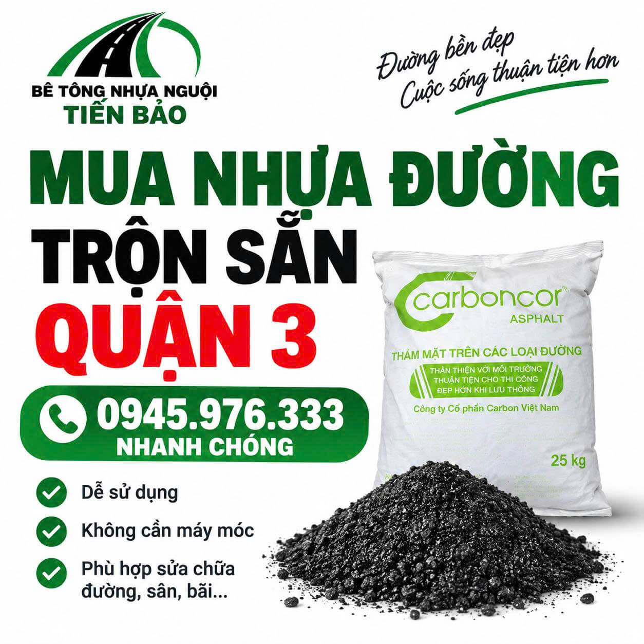 Mua Nhựa Đường Trộn Sẵn