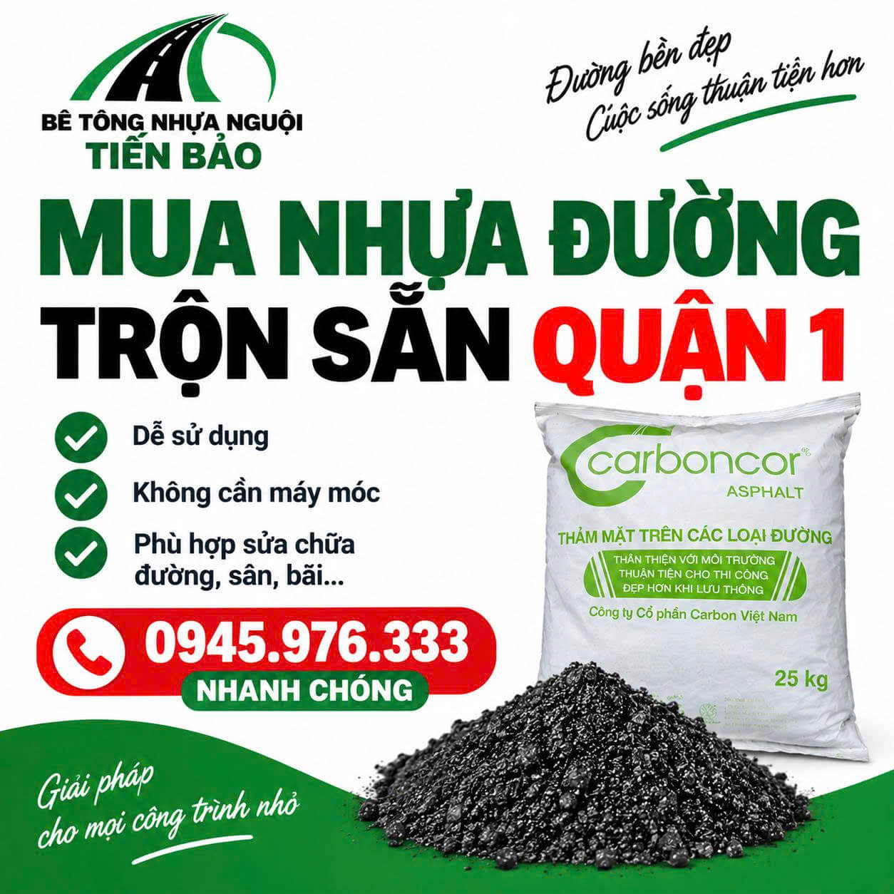 Mua Nhựa Đường Trộn Sẵn