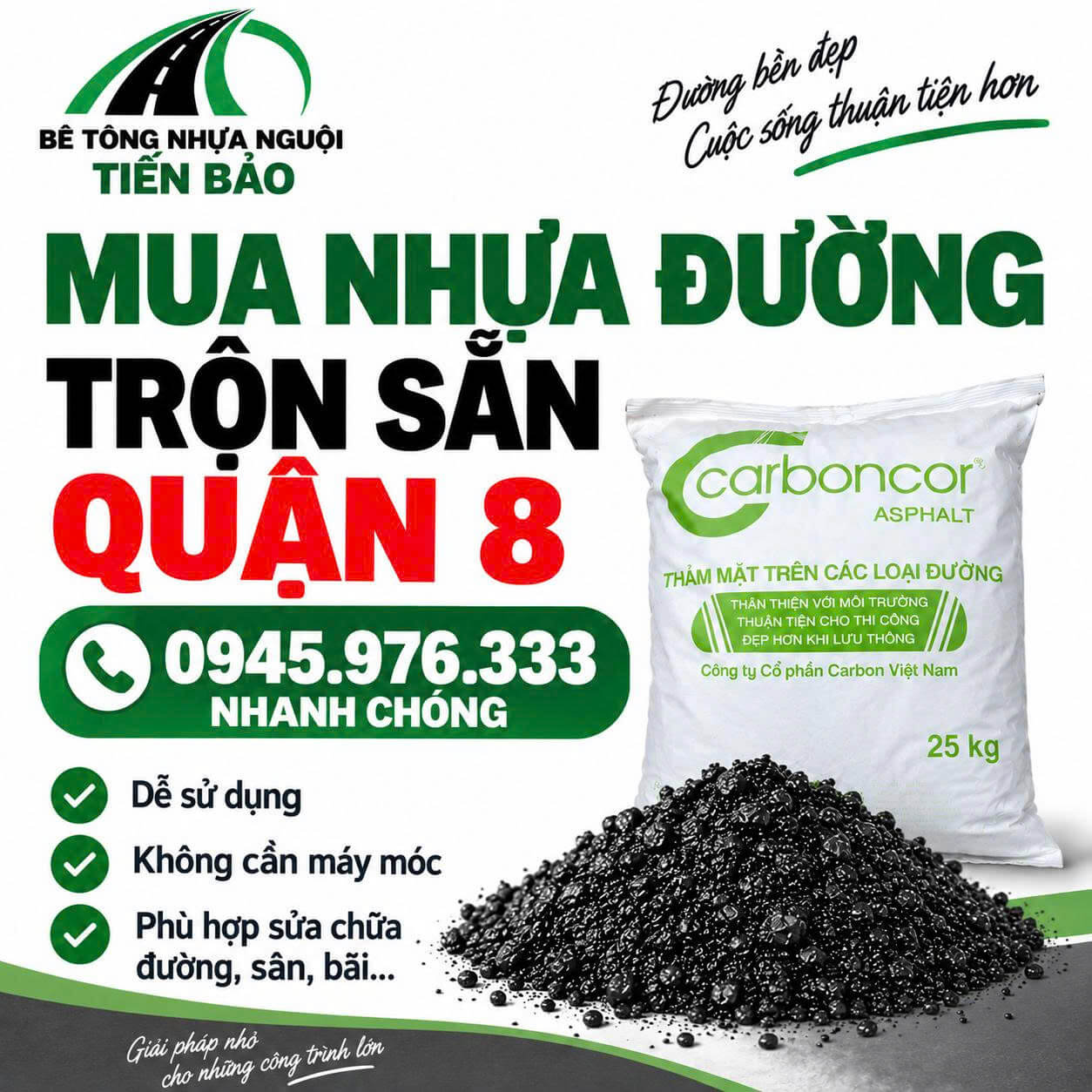 Mua Nhựa Đường Trộn Sẵn