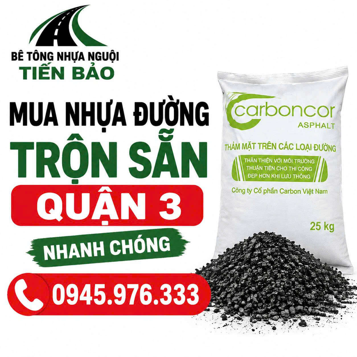 Mua Nhựa Đường Trộn Sẵn Quận 3