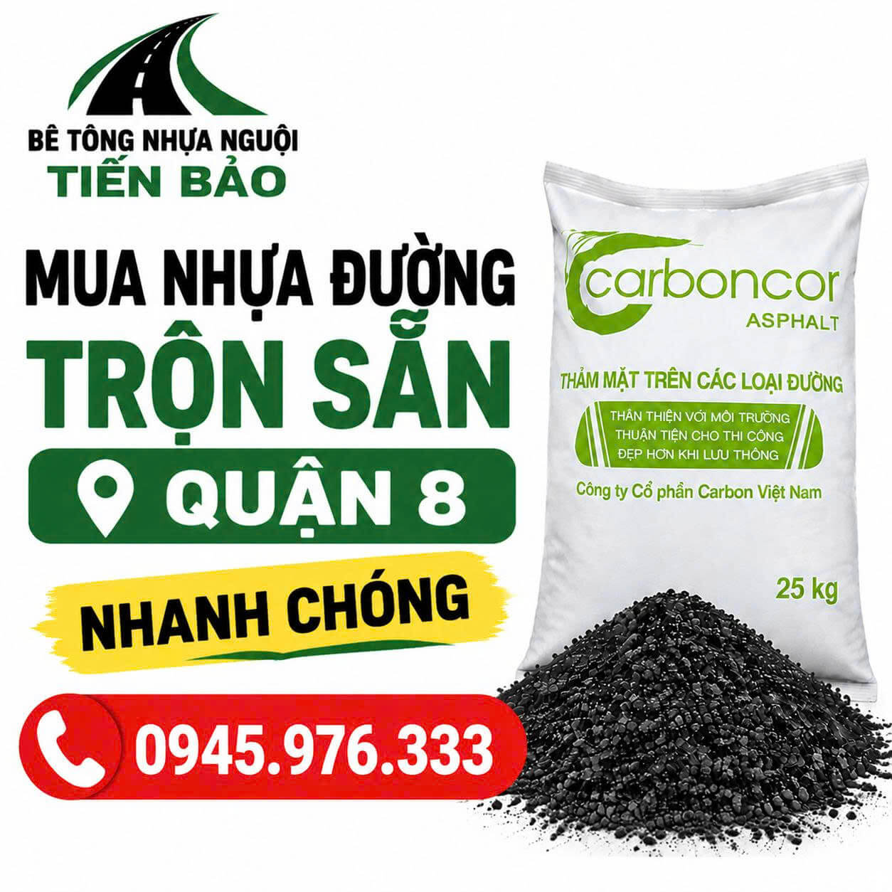 Mua Nhựa Đường Trộn Sẵn Quận 8
