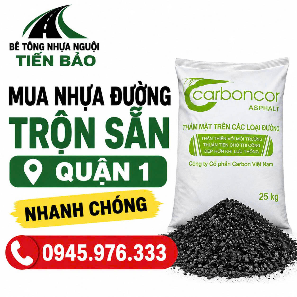 Mua Nhựa Đường Trộn Sẵn Tại Quận 1