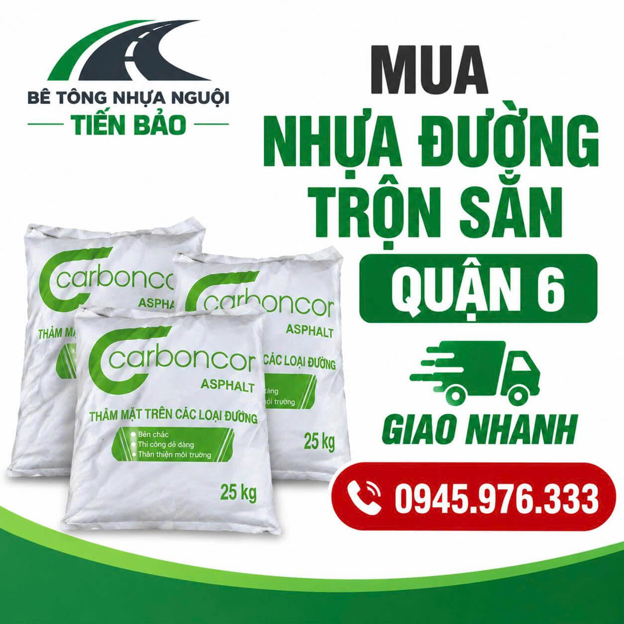 Mua Nhựa Đường Trộn Sẵn Tại Quận 6