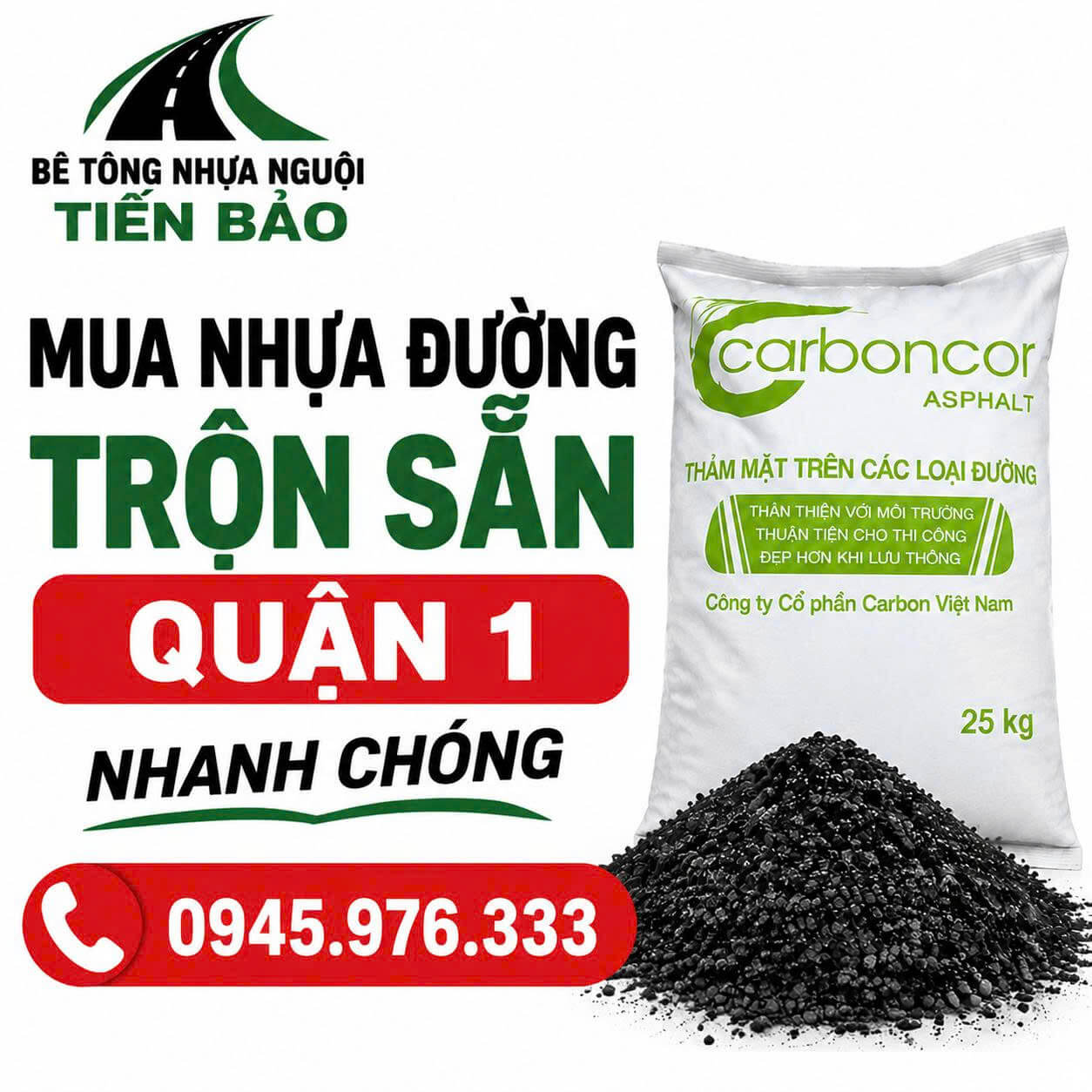 Mua Nhựa Đường Trộn Sẵn ở Quận 1