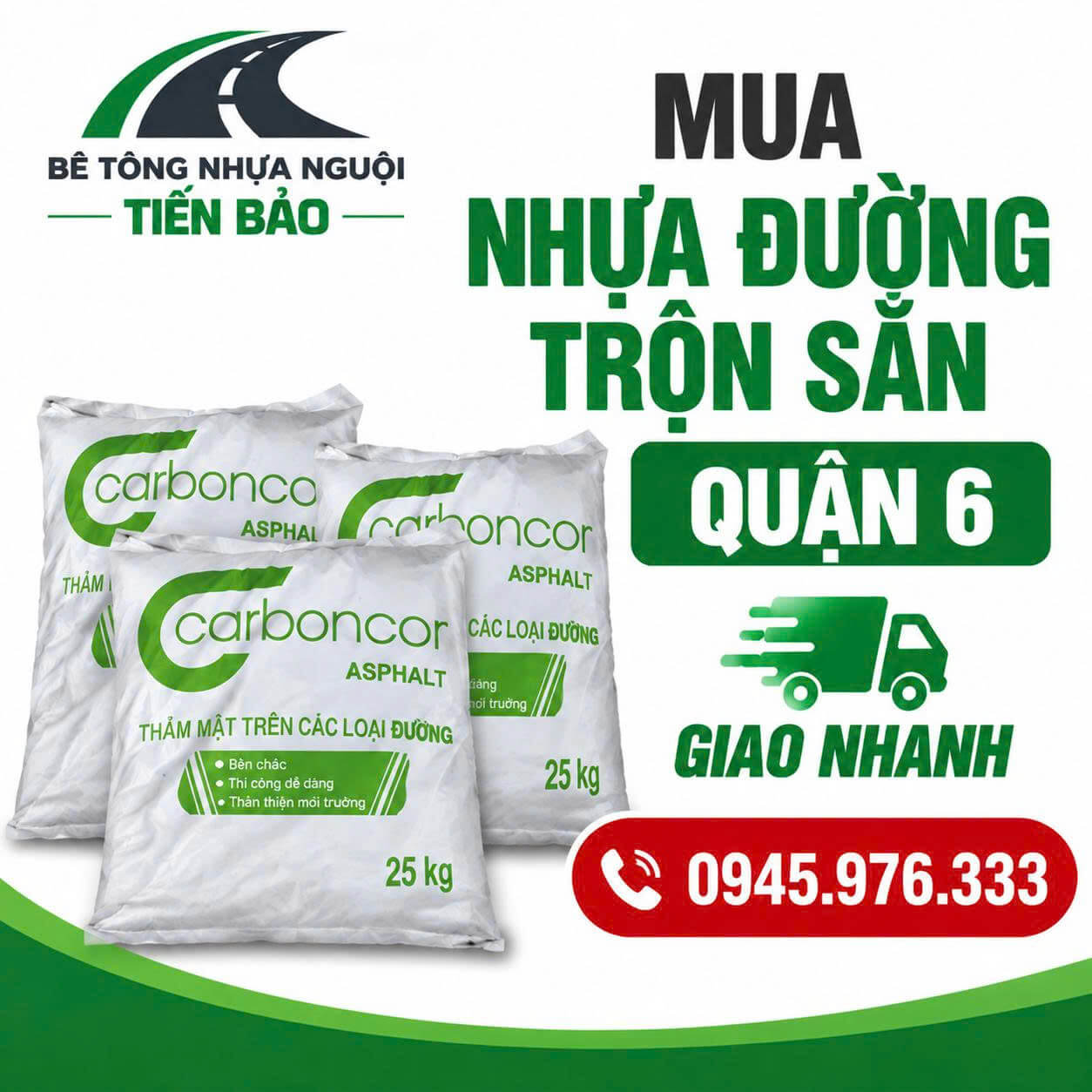 Mua Nhựa Đường Trộn Sẵn ở Quận 6