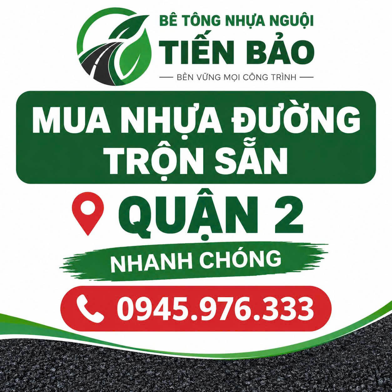 Mua Nhựa Đường Trộn Sẵn ở tại Quận 2